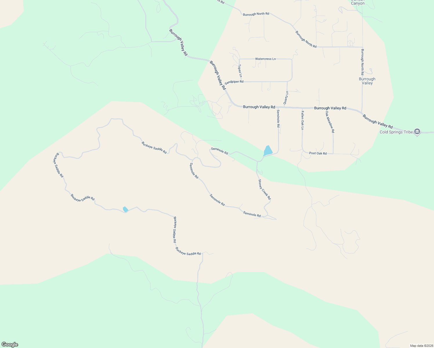 map of restaurants, bars, coffee shops, grocery stores, and more near 30226 Seminole Road in Tollhouse