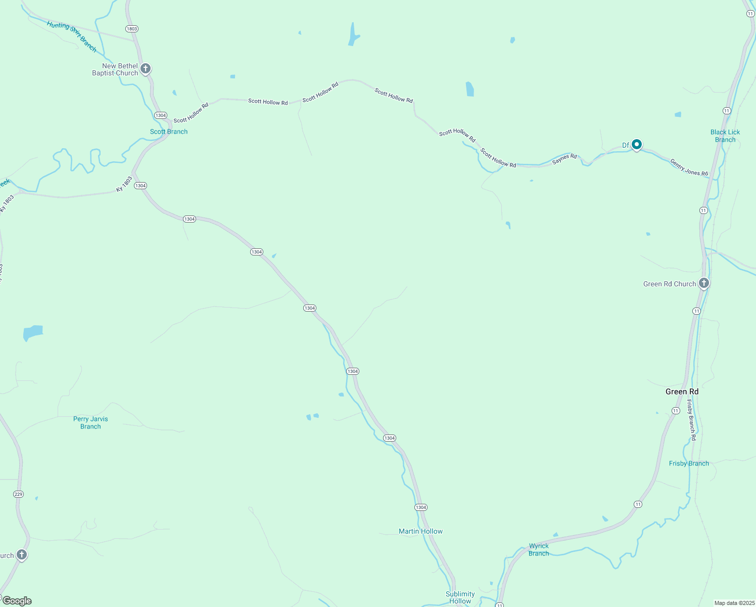 map of restaurants, bars, coffee shops, grocery stores, and more near 277 Gambrel Lane in Girdler