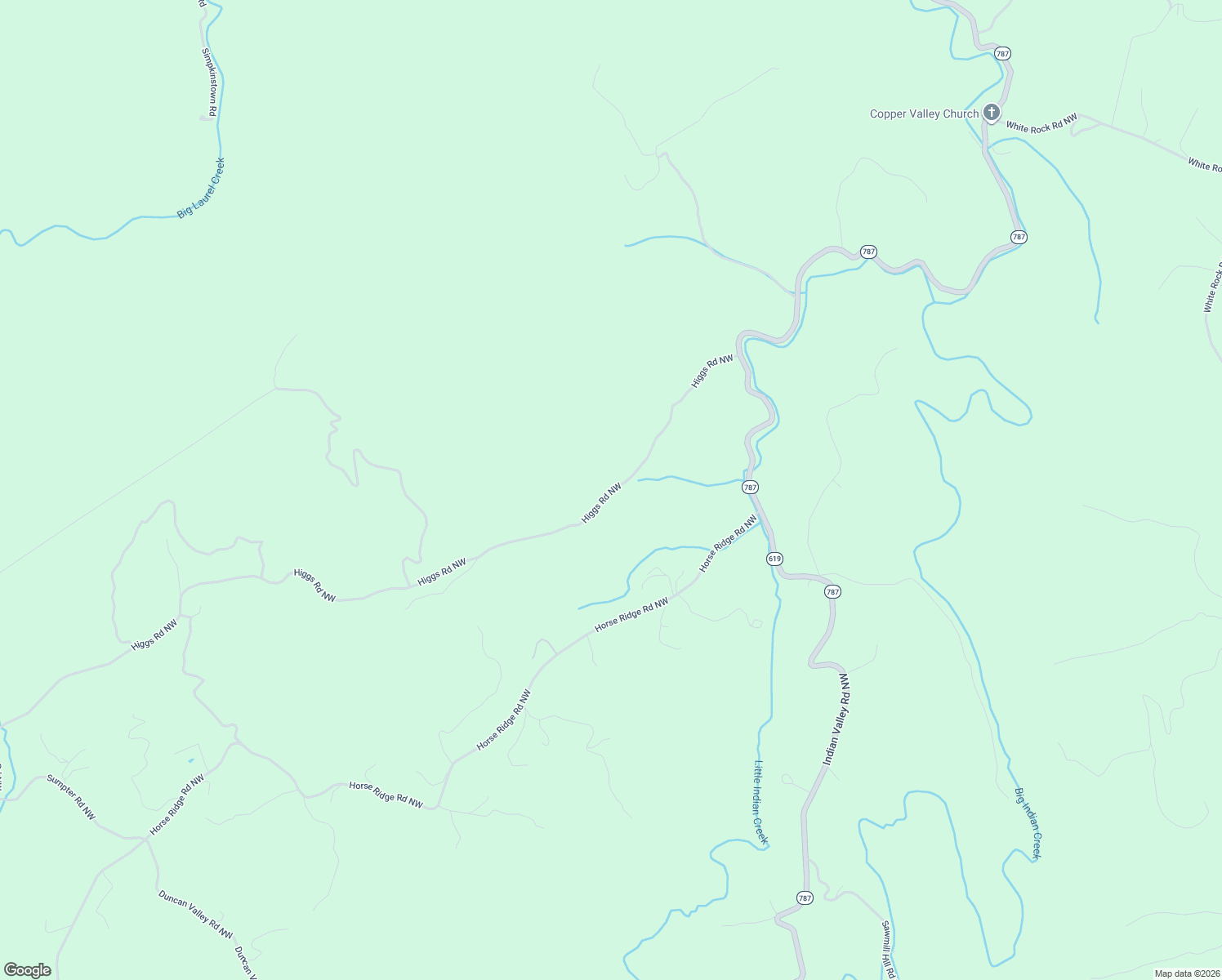 map of restaurants, bars, coffee shops, grocery stores, and more near 424 Higgs Road Northwest in Willis