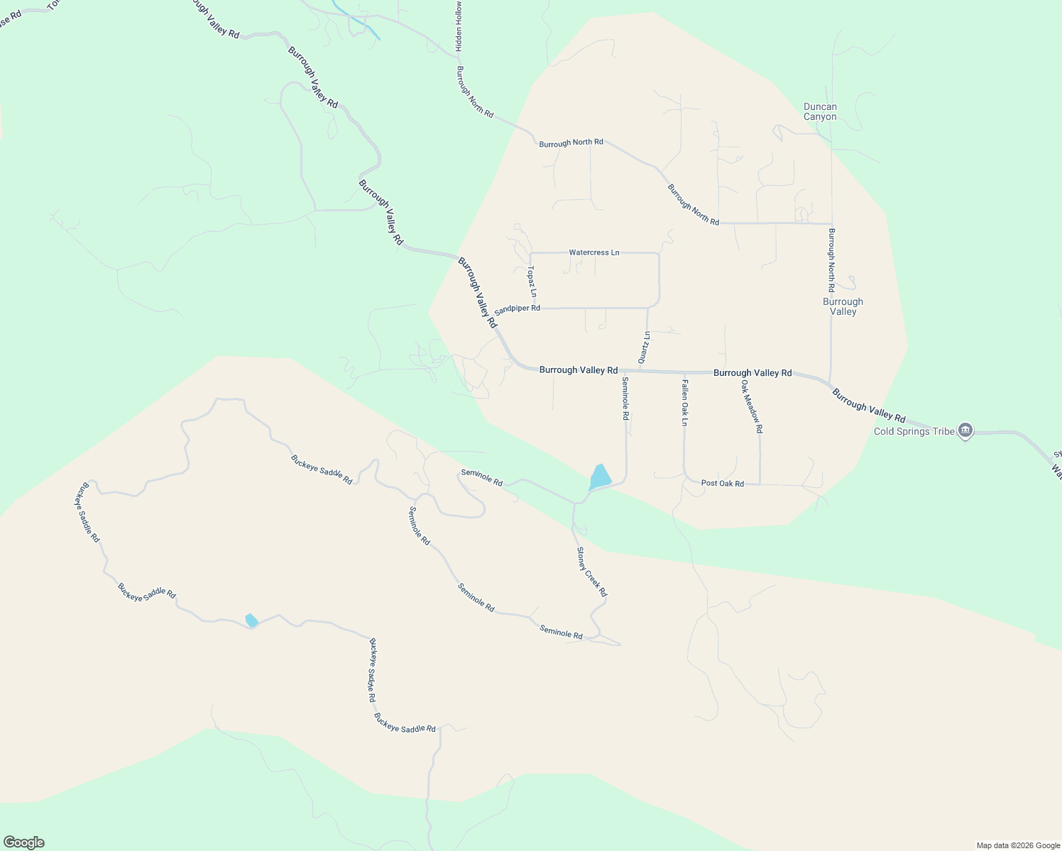 map of restaurants, bars, coffee shops, grocery stores, and more near 28951 Spring Valley Road in Tollhouse