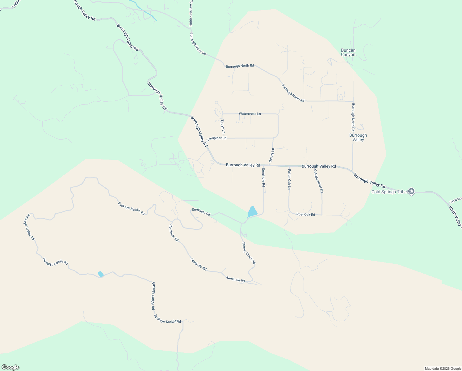 map of restaurants, bars, coffee shops, grocery stores, and more near 28947 Spring Valley Road in Tollhouse