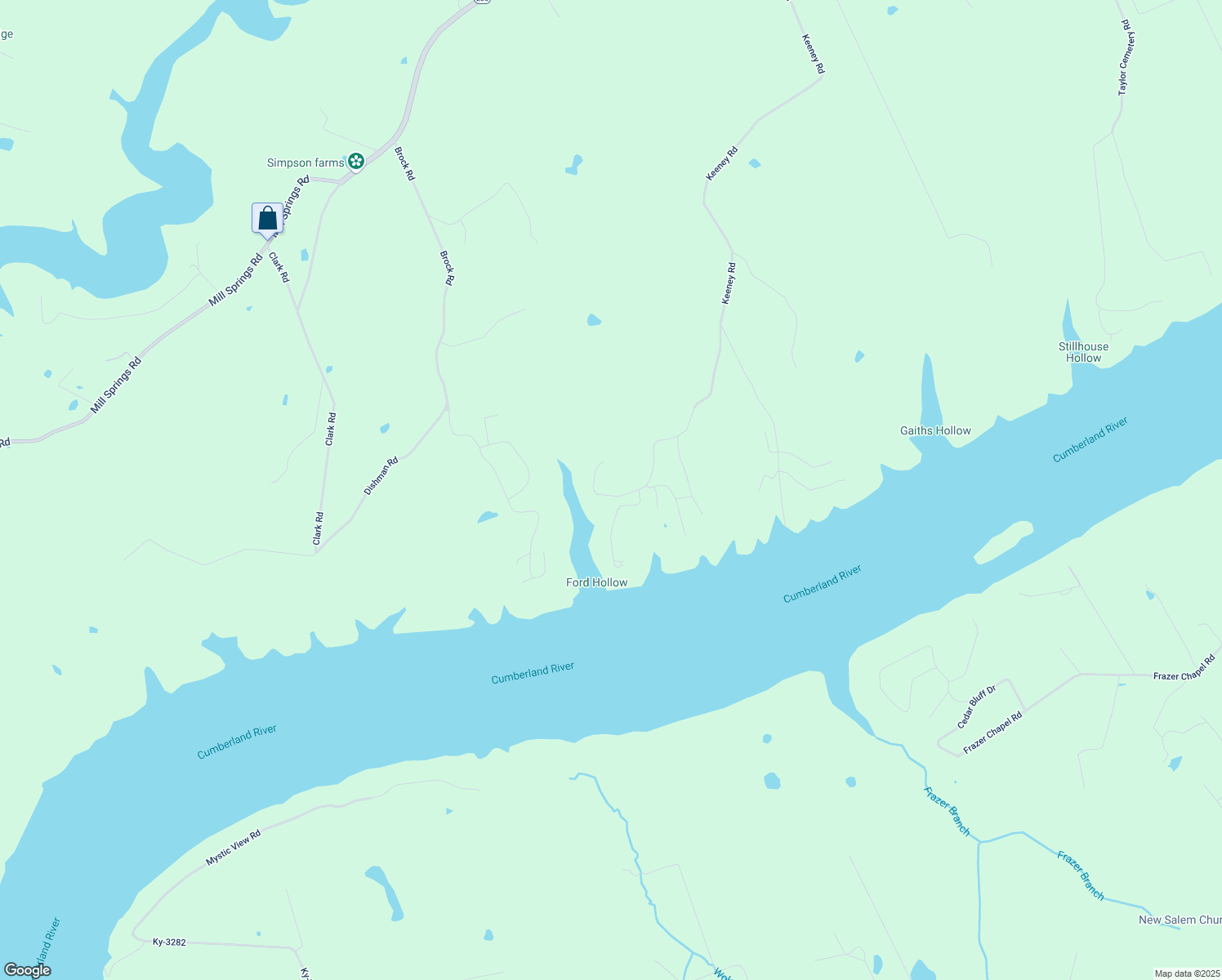 map of restaurants, bars, coffee shops, grocery stores, and more near 1359-2199 Keeney Road in Pulaski