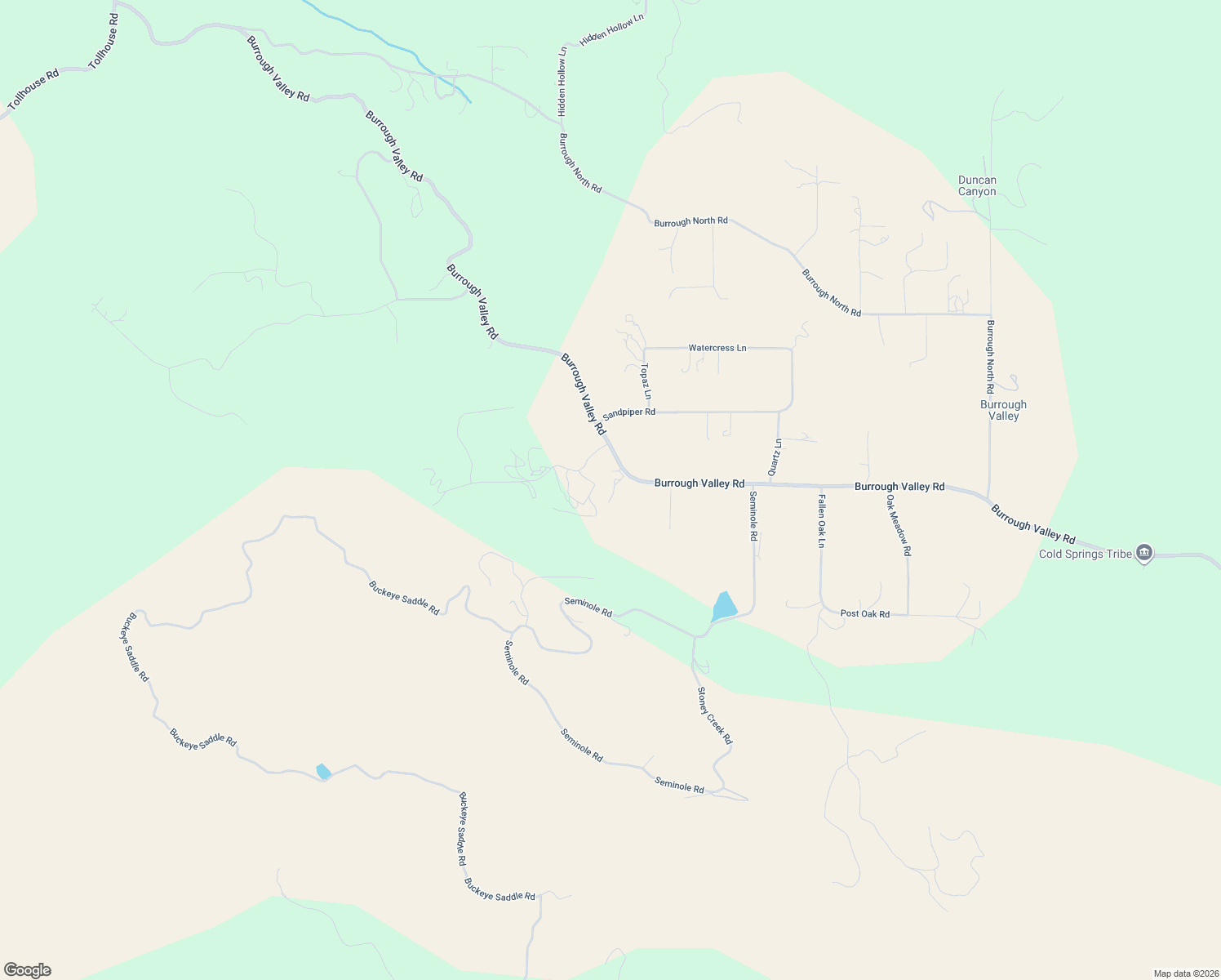 map of restaurants, bars, coffee shops, grocery stores, and more near 28715 Burrough Valley Road in Tollhouse