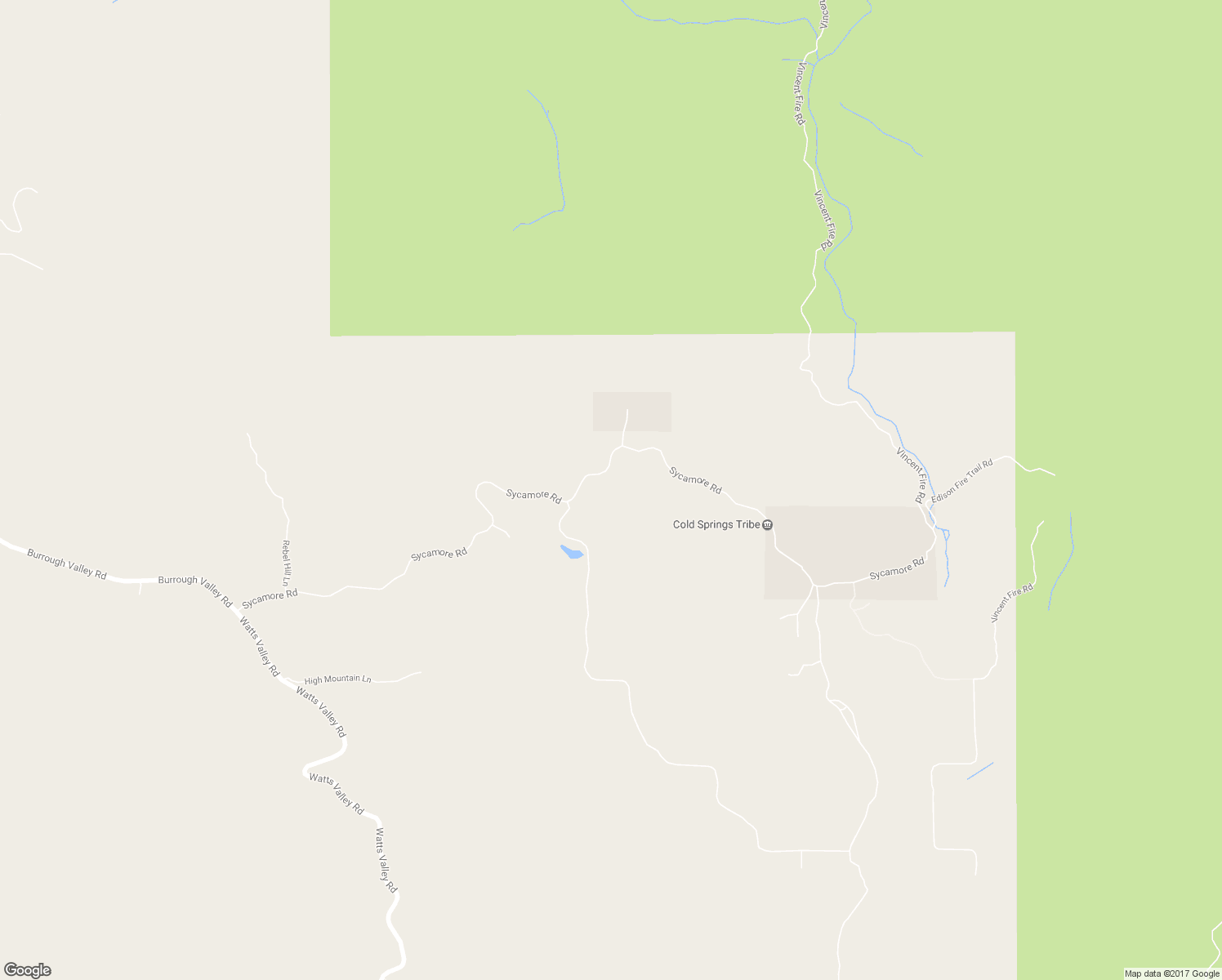 map of restaurants, bars, coffee shops, grocery stores, and more near 32301 Sycamore Road in Tollhouse