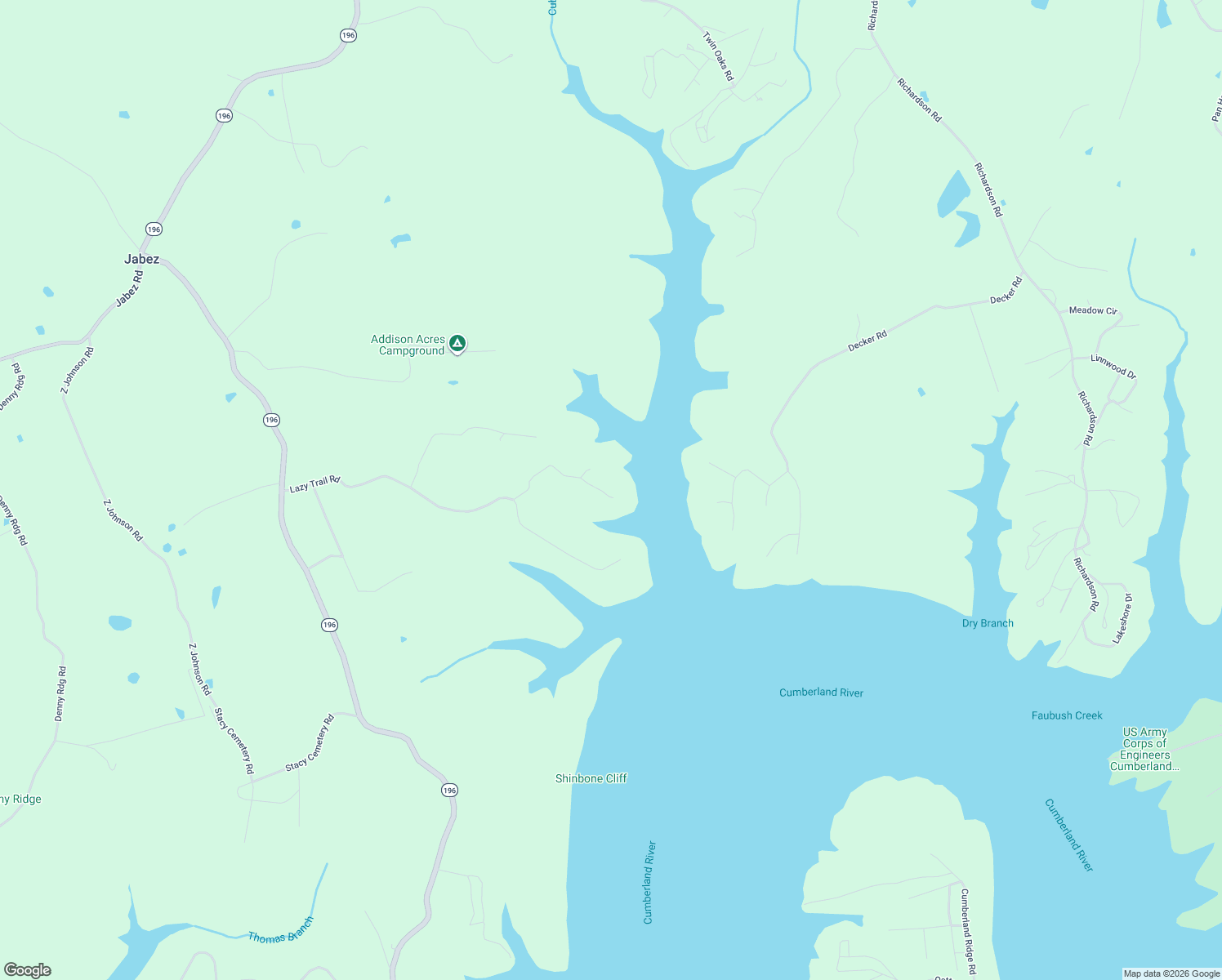 map of restaurants, bars, coffee shops, grocery stores, and more near 348 Restful Run Road in Nancy