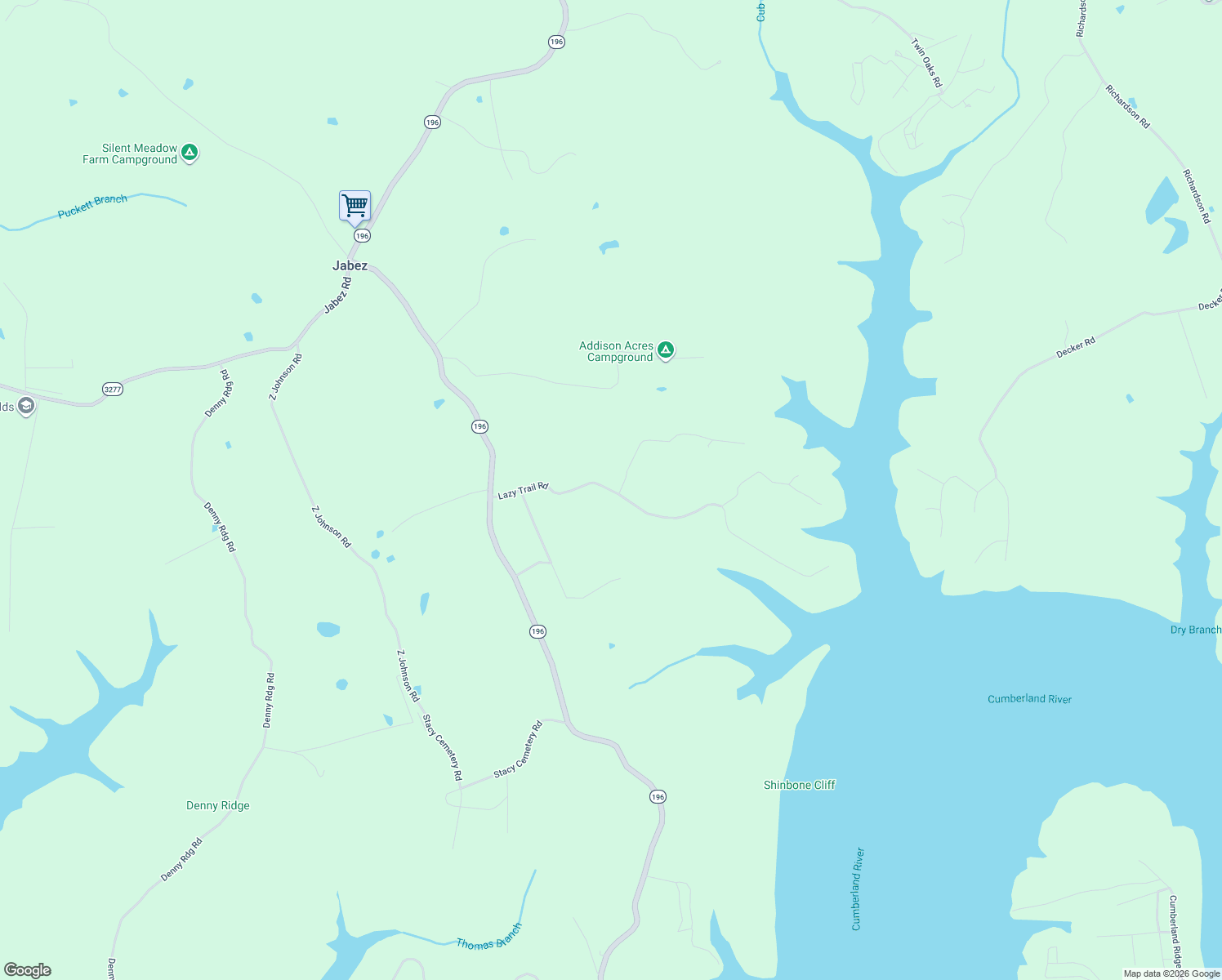 map of restaurants, bars, coffee shops, grocery stores, and more near 359 Leisure Acres Drive in Nancy