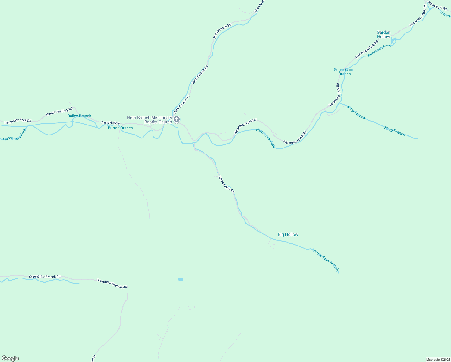 map of restaurants, bars, coffee shops, grocery stores, and more near 488 Spruce Pine Road in Woollum