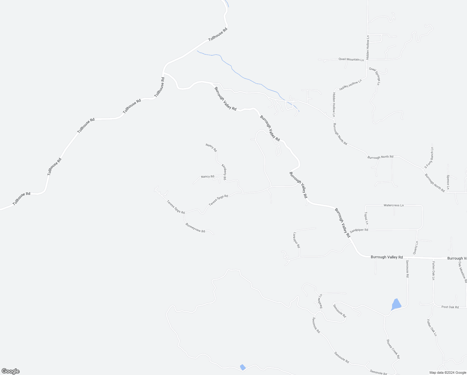 map of restaurants, bars, coffee shops, grocery stores, and more near 28423 Teresa Springs Road in Tollhouse