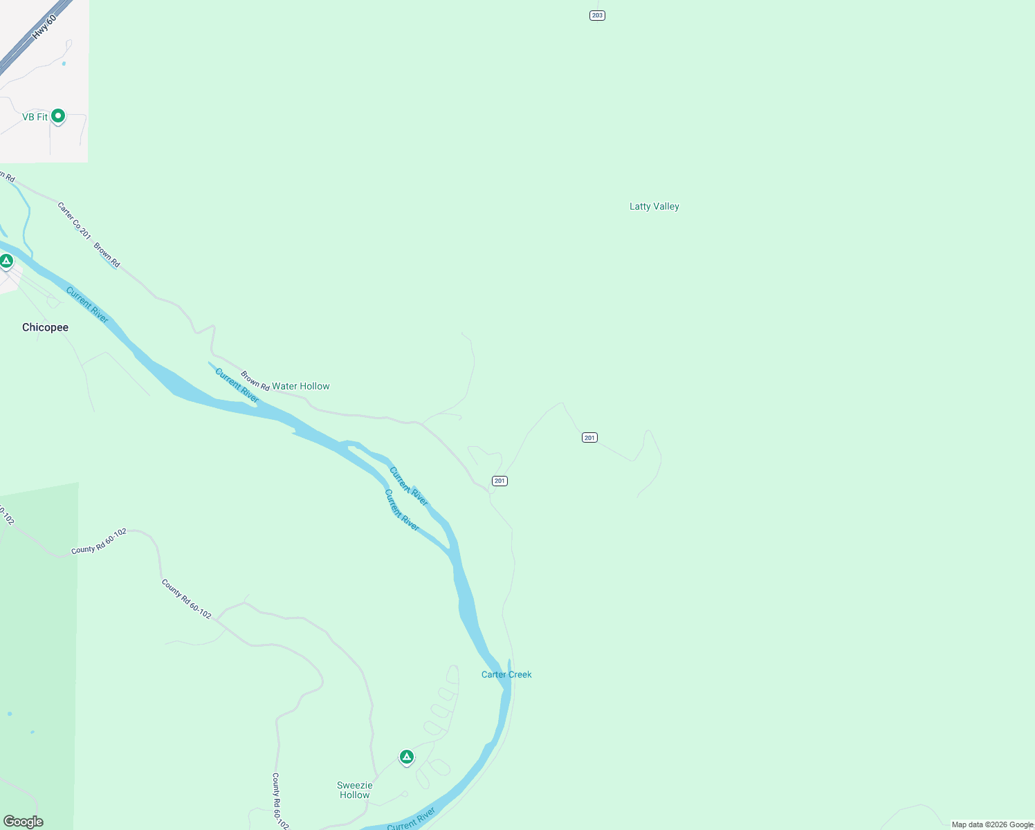 map of restaurants, bars, coffee shops, grocery stores, and more near in Van Buren