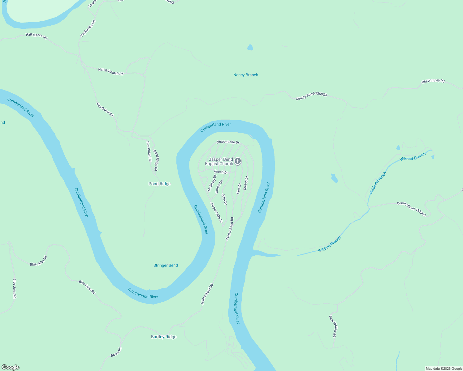 map of restaurants, bars, coffee shops, grocery stores, and more near 1598-1878 Jasper Bend Road in Burnside