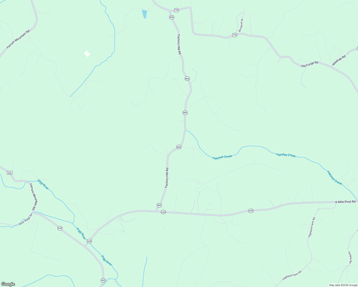 map of restaurants, bars, coffee shops, grocery stores, and more near 711 Factory Hill Road in Callaway