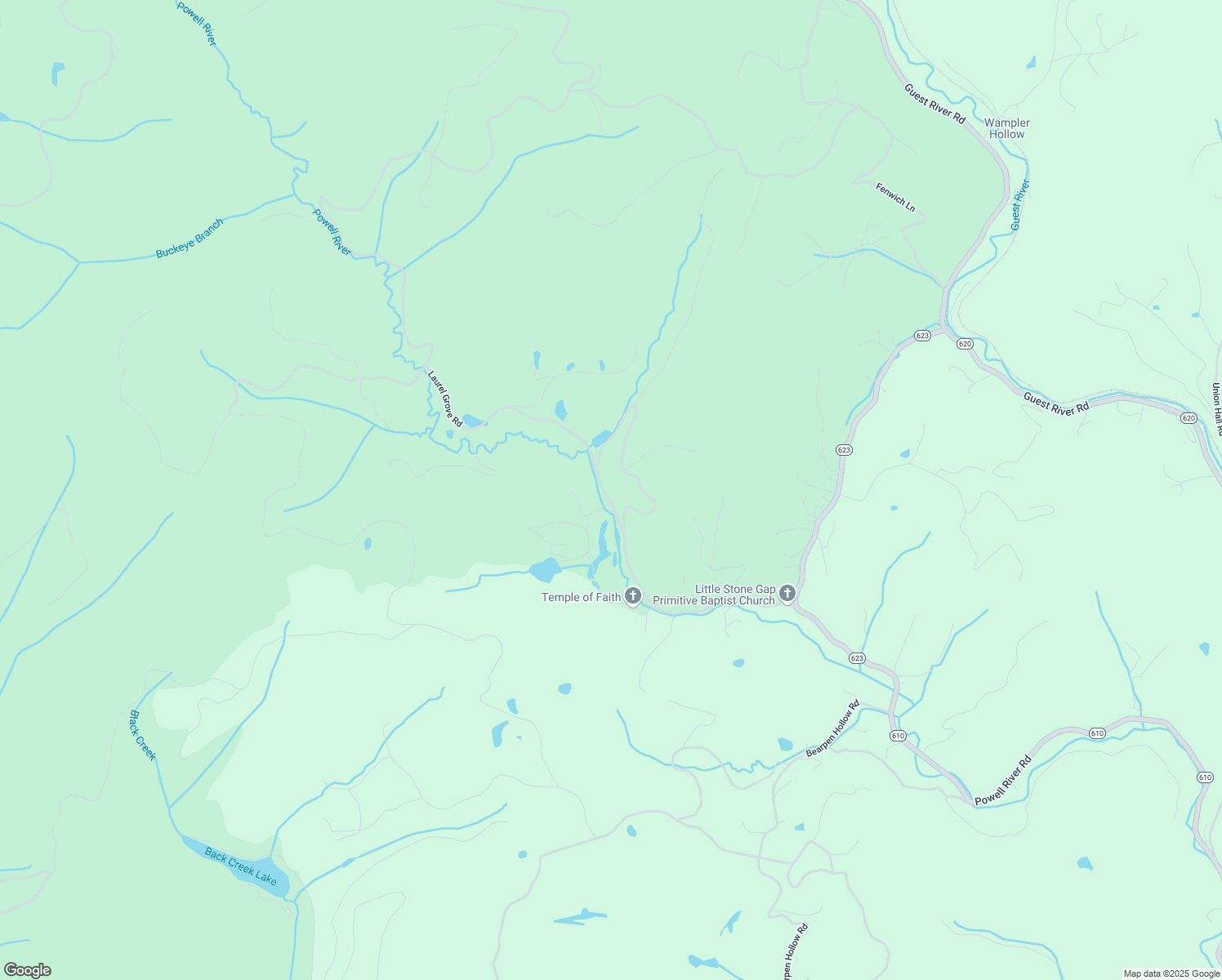 map of restaurants, bars, coffee shops, grocery stores, and more near Wiles Road in Norton