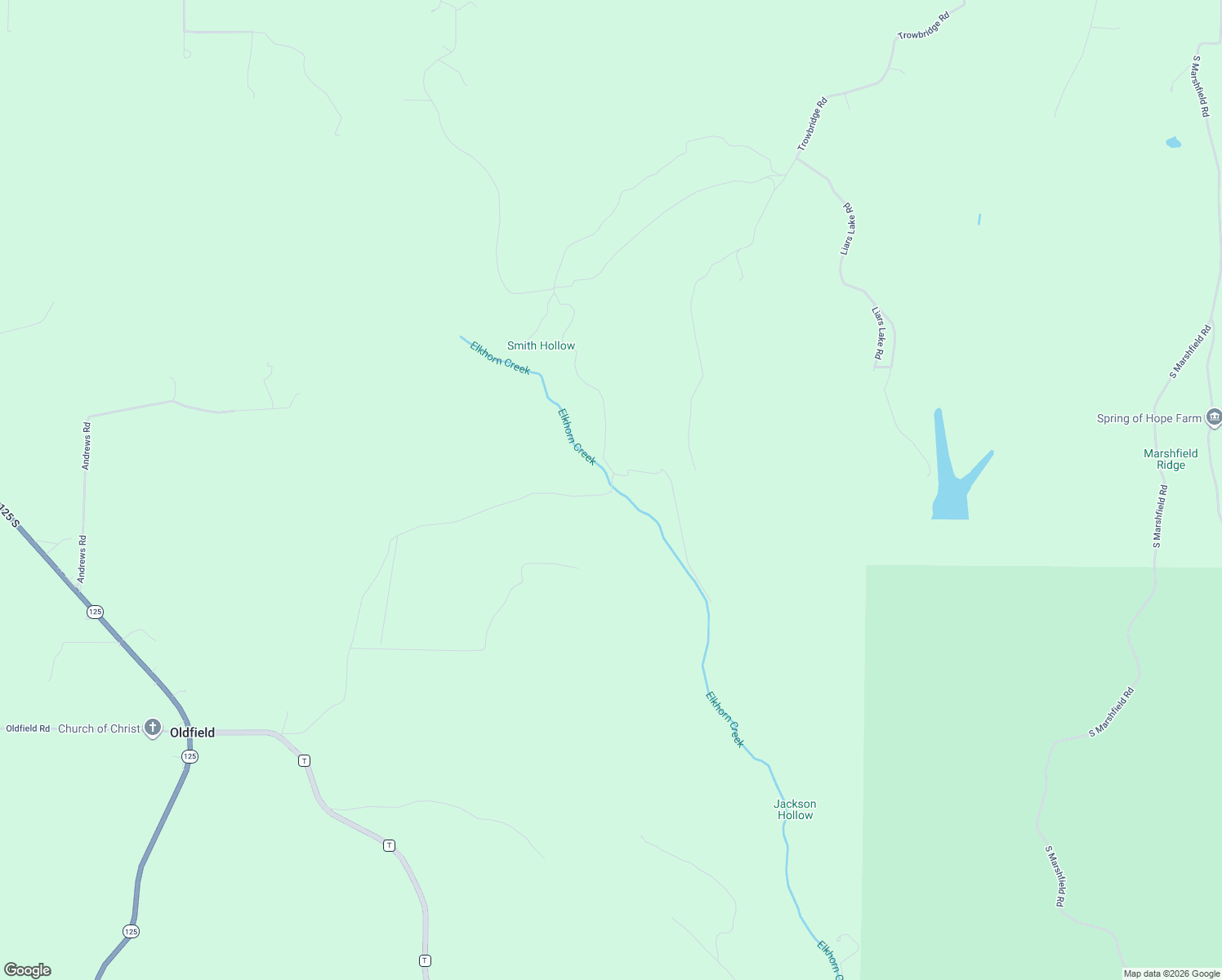 map of restaurants, bars, coffee shops, grocery stores, and more near 937 Clayton Hollow Road in Oldfield