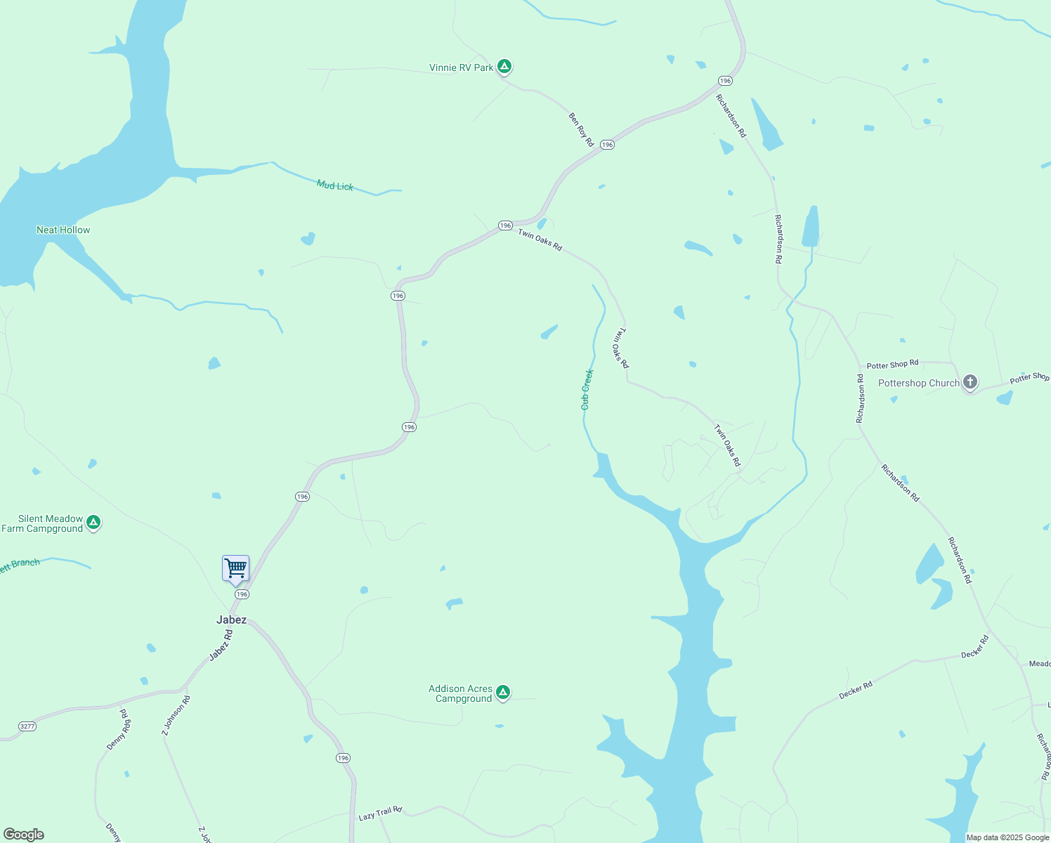 map of restaurants, bars, coffee shops, grocery stores, and more near 353 Lafavers Cemetery Road in Nancy