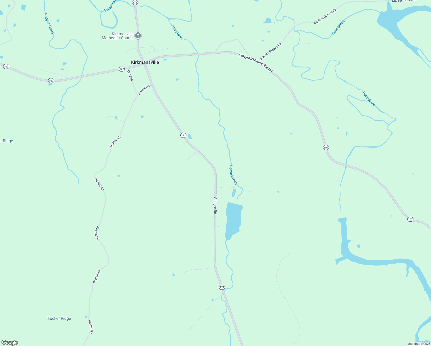 map of restaurants, bars, coffee shops, grocery stores, and more near 11499 Allegre Rd in Elkton