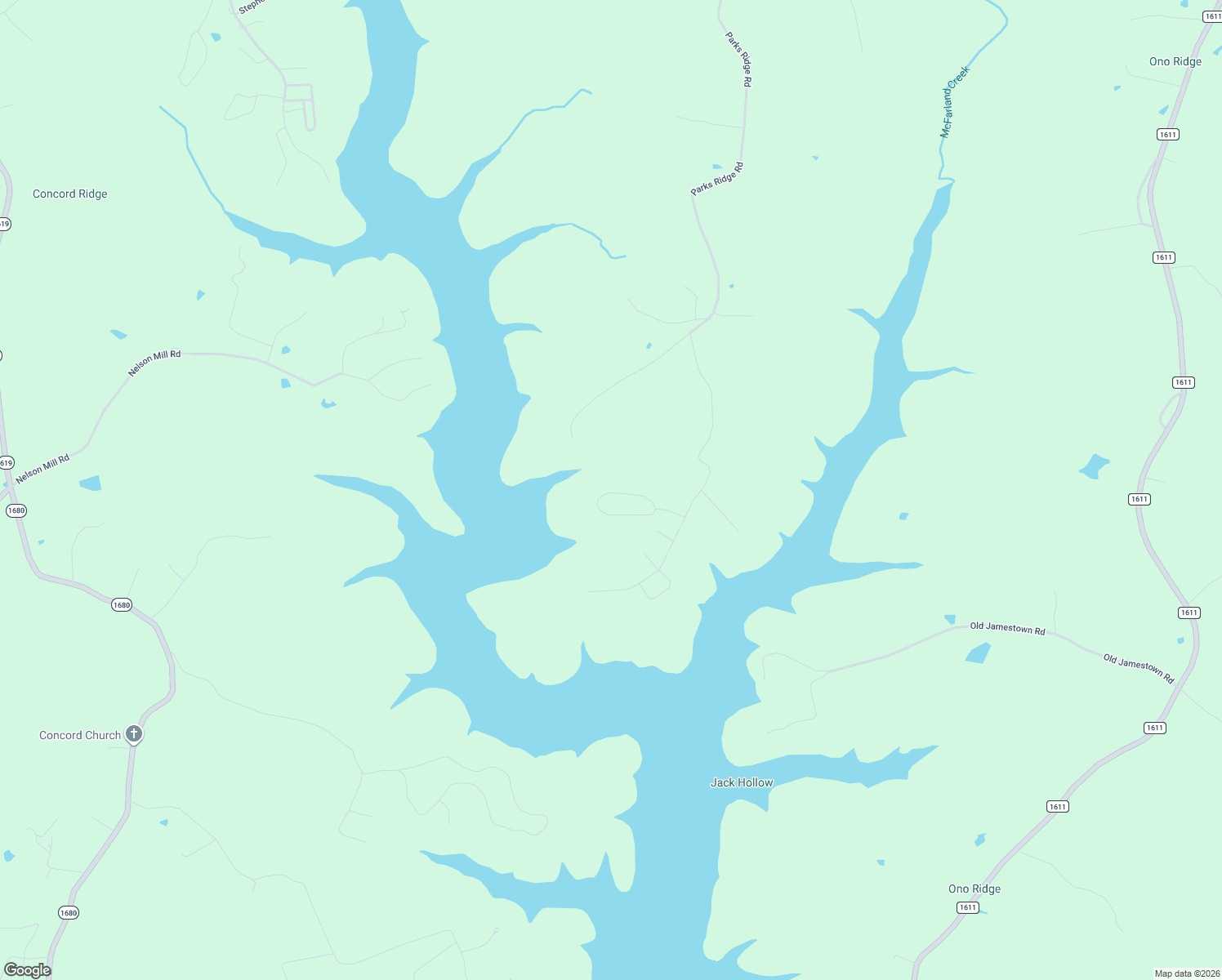 map of restaurants, bars, coffee shops, grocery stores, and more near 99 Cascade Lane in Jamestown