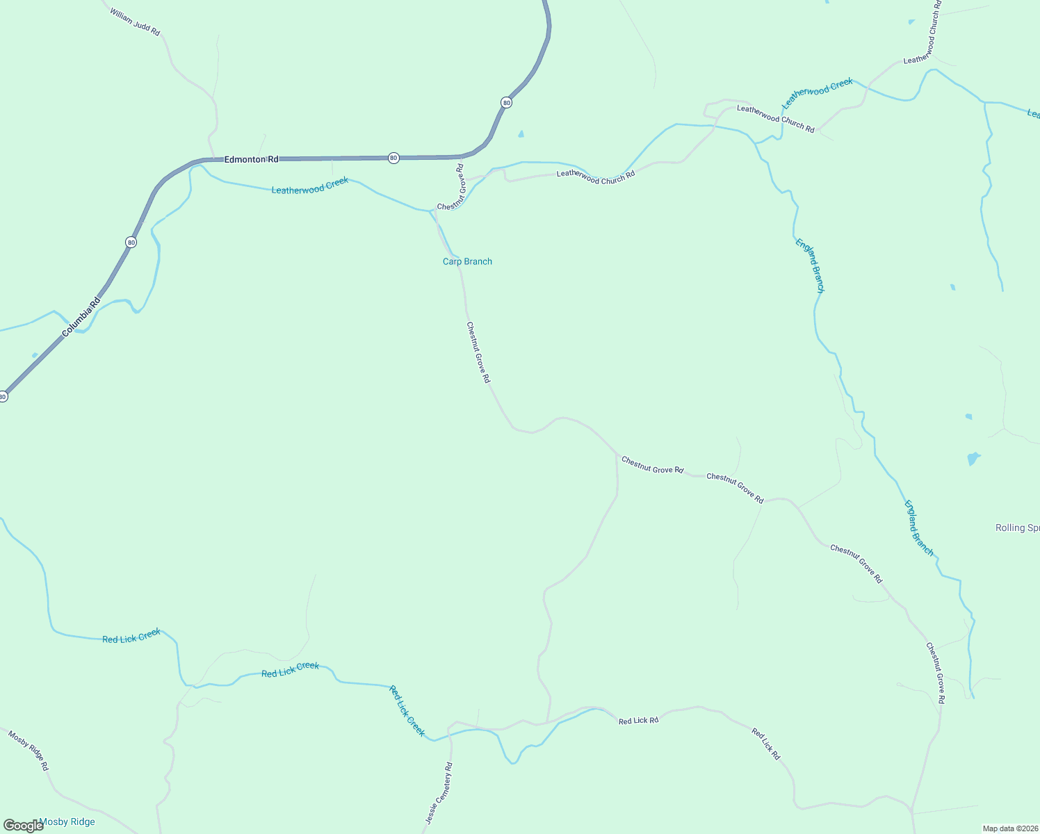map of restaurants, bars, coffee shops, grocery stores, and more near 3015 Chestnut Grove Road in Columbia