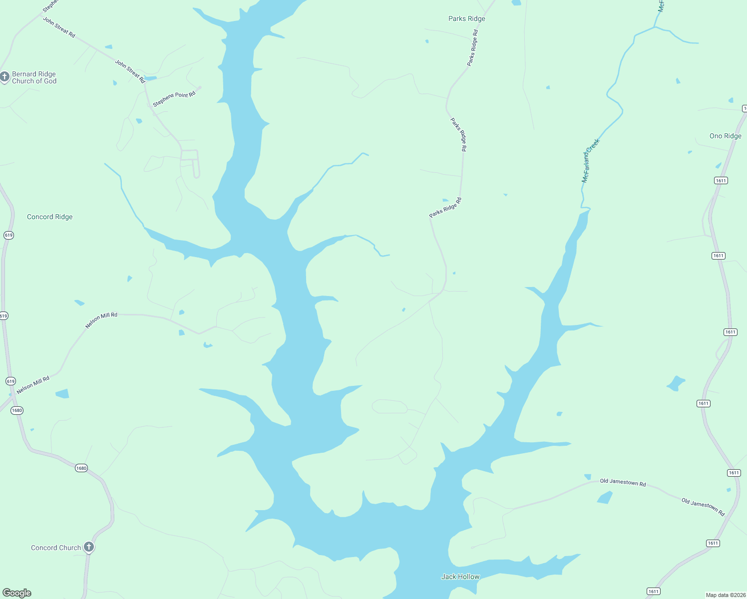 map of restaurants, bars, coffee shops, grocery stores, and more near in Jamestown