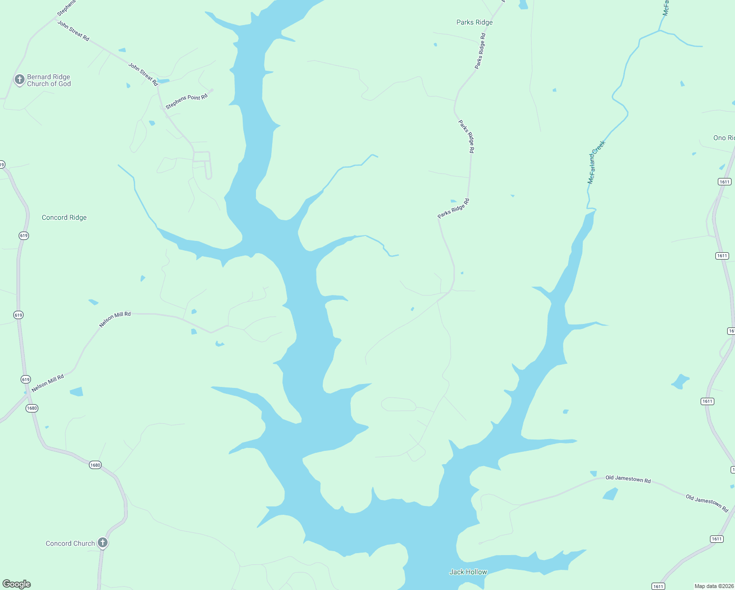 map of restaurants, bars, coffee shops, grocery stores, and more near in Jamestown