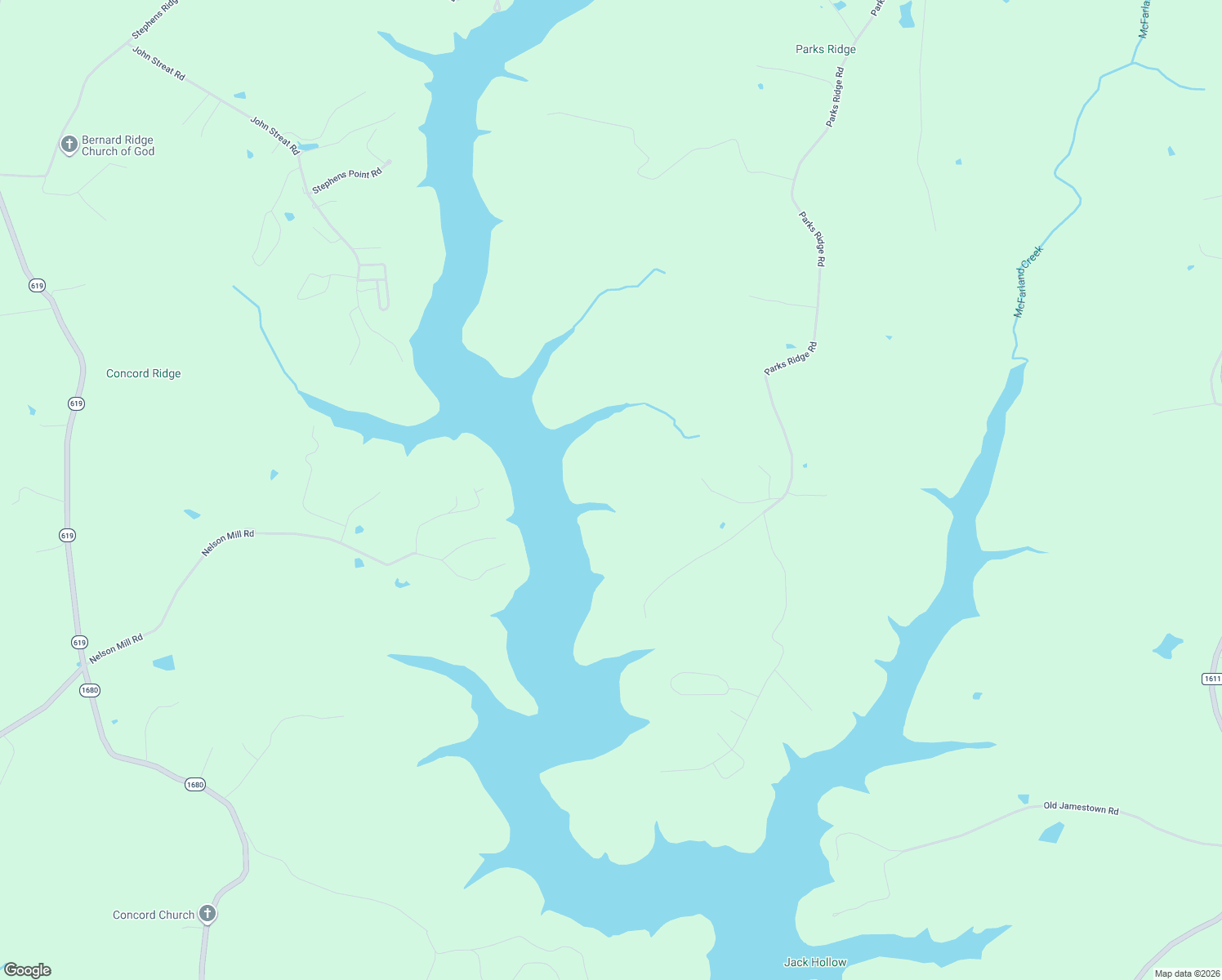 map of restaurants, bars, coffee shops, grocery stores, and more near in Jamestown