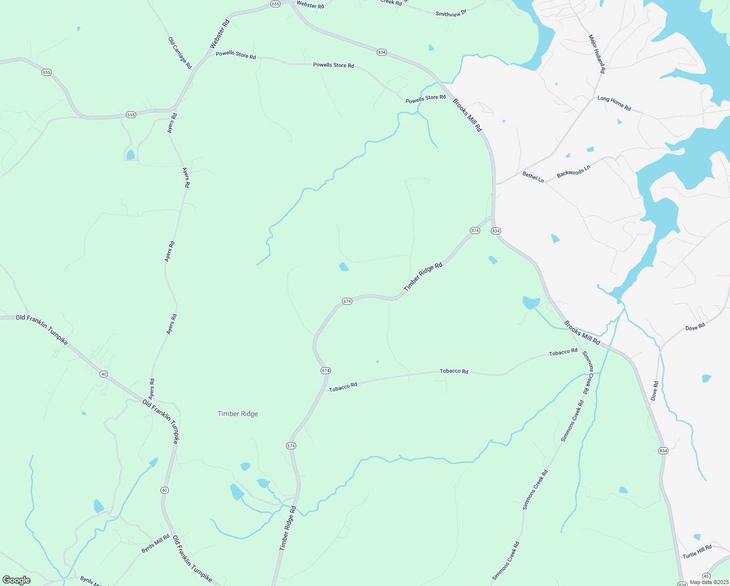 map of restaurants, bars, coffee shops, grocery stores, and more near 1781 Timber Ridge Road in Glade Hill