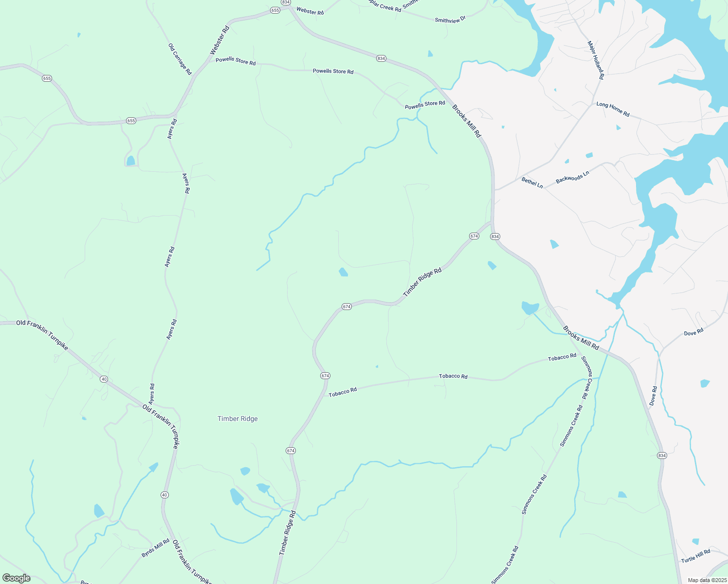 map of restaurants, bars, coffee shops, grocery stores, and more near 1781 Timber Ridge Road in Glade Hill