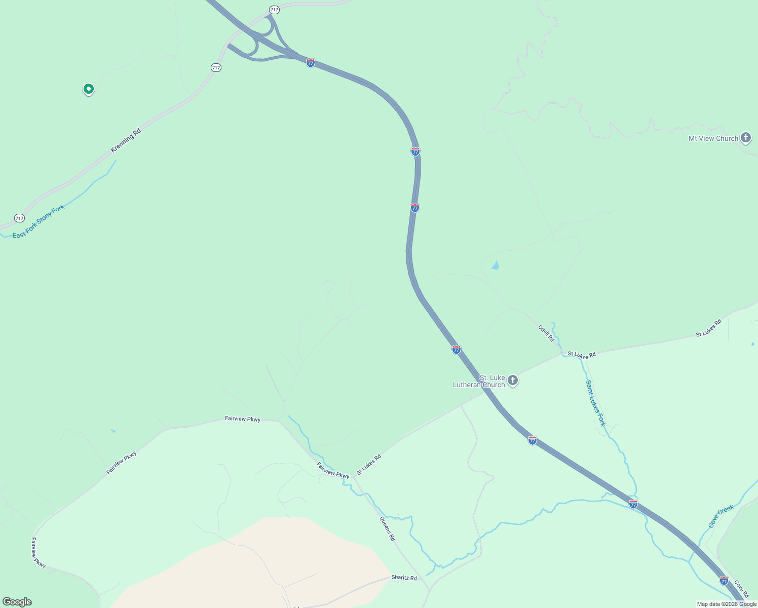 map of restaurants, bars, coffee shops, grocery stores, and more near 506 Hidden Valley Road in Wytheville
