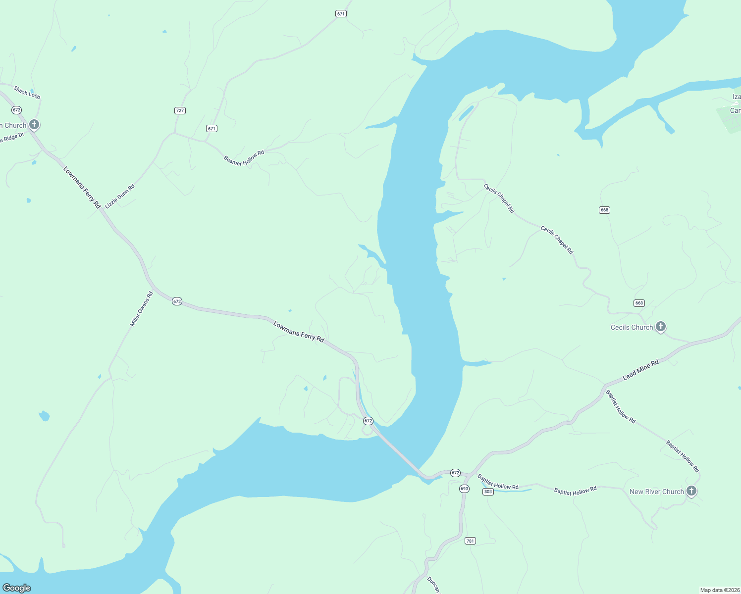 map of restaurants, bars, coffee shops, grocery stores, and more near 3555 Ferncliff Road in Pulaski