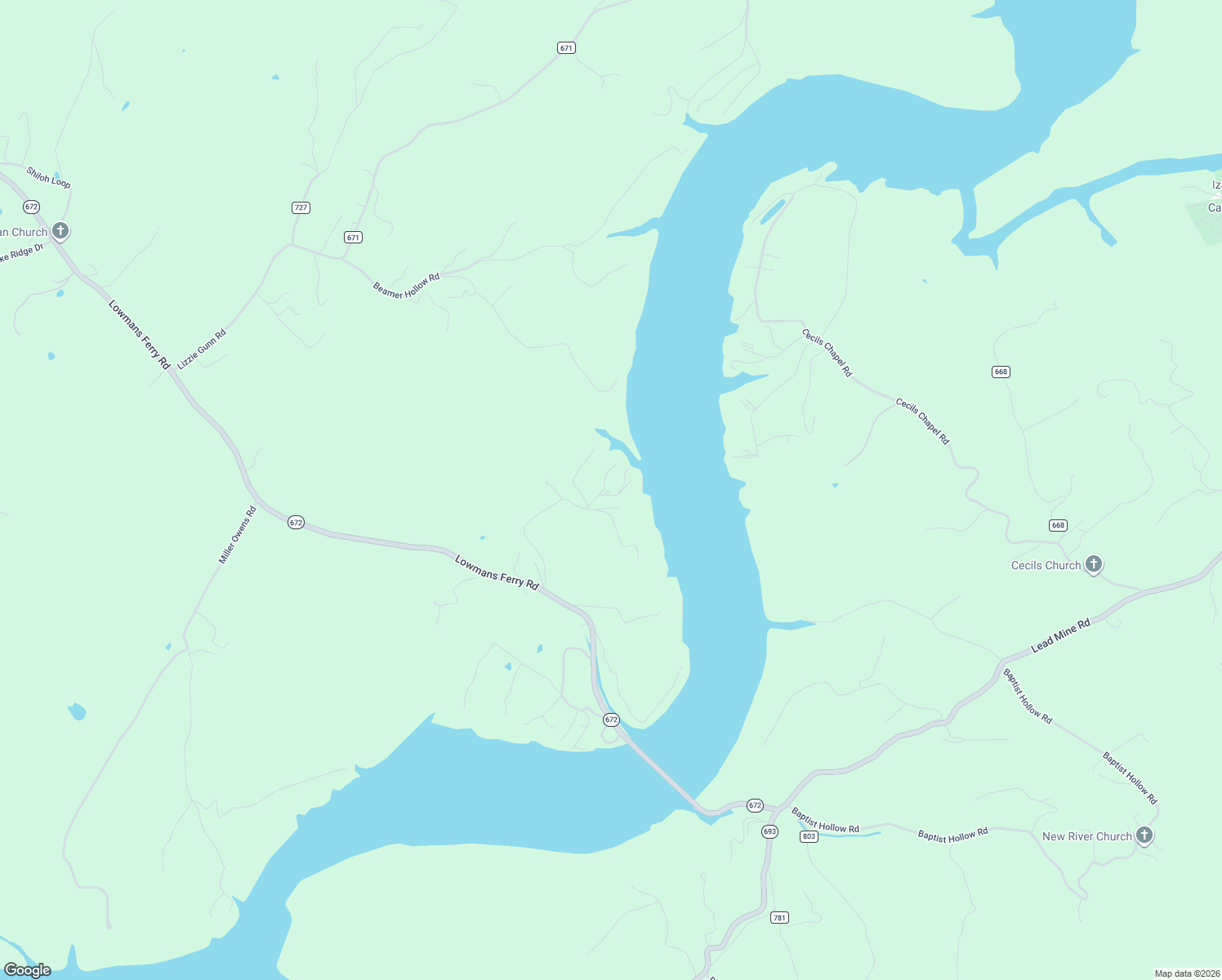 map of restaurants, bars, coffee shops, grocery stores, and more near 3555 Ferncliff Road in Pulaski