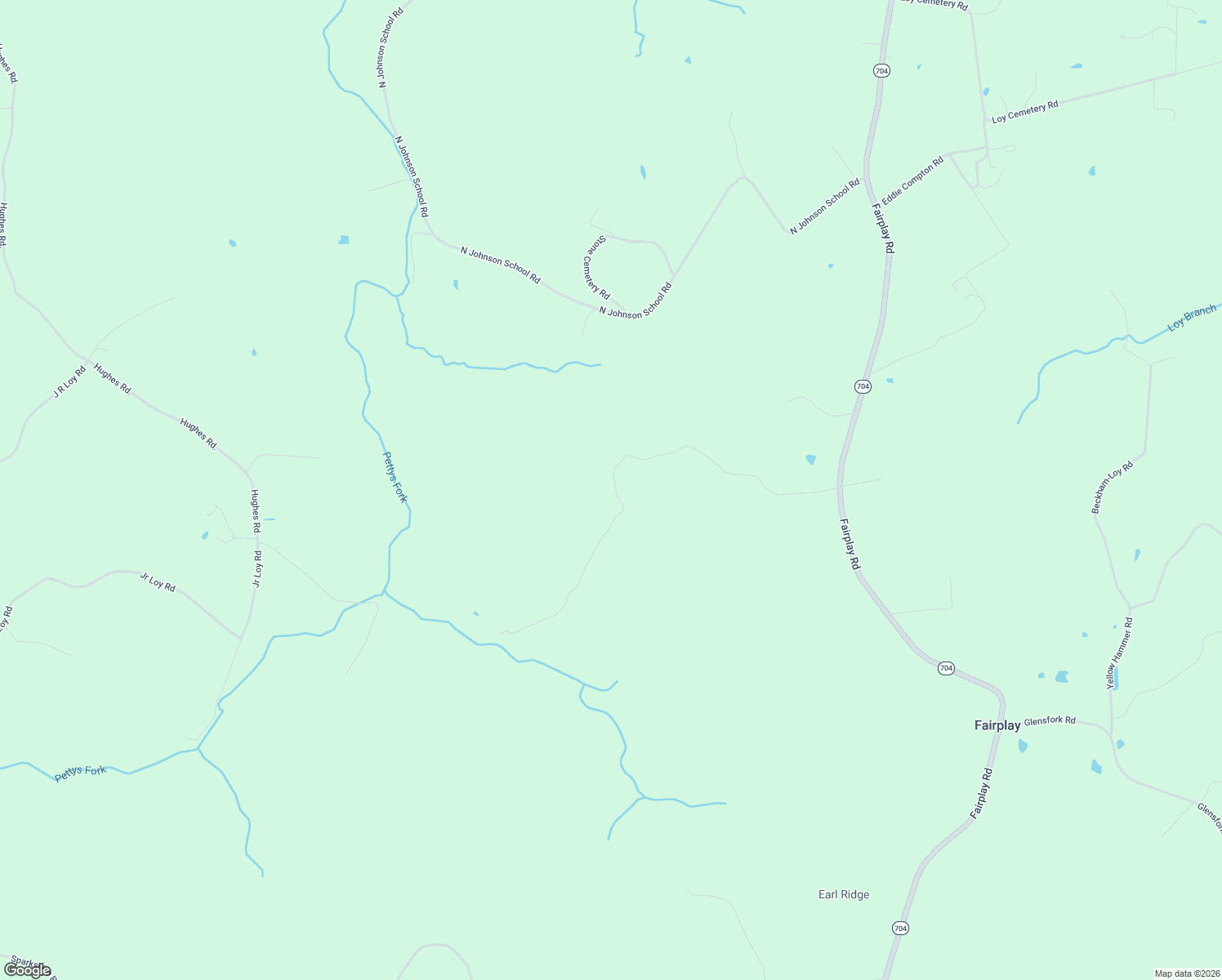 map of restaurants, bars, coffee shops, grocery stores, and more near 950 Old Johnson Road in Fairplay