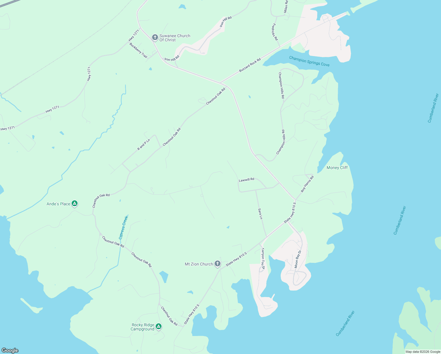 map of restaurants, bars, coffee shops, grocery stores, and more near 567 Wilderness Road in Kuttawa