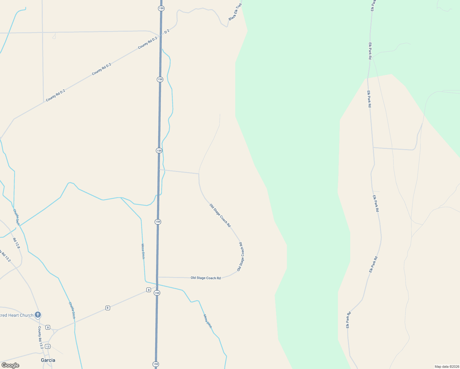 map of restaurants, bars, coffee shops, grocery stores, and more near in Garcia