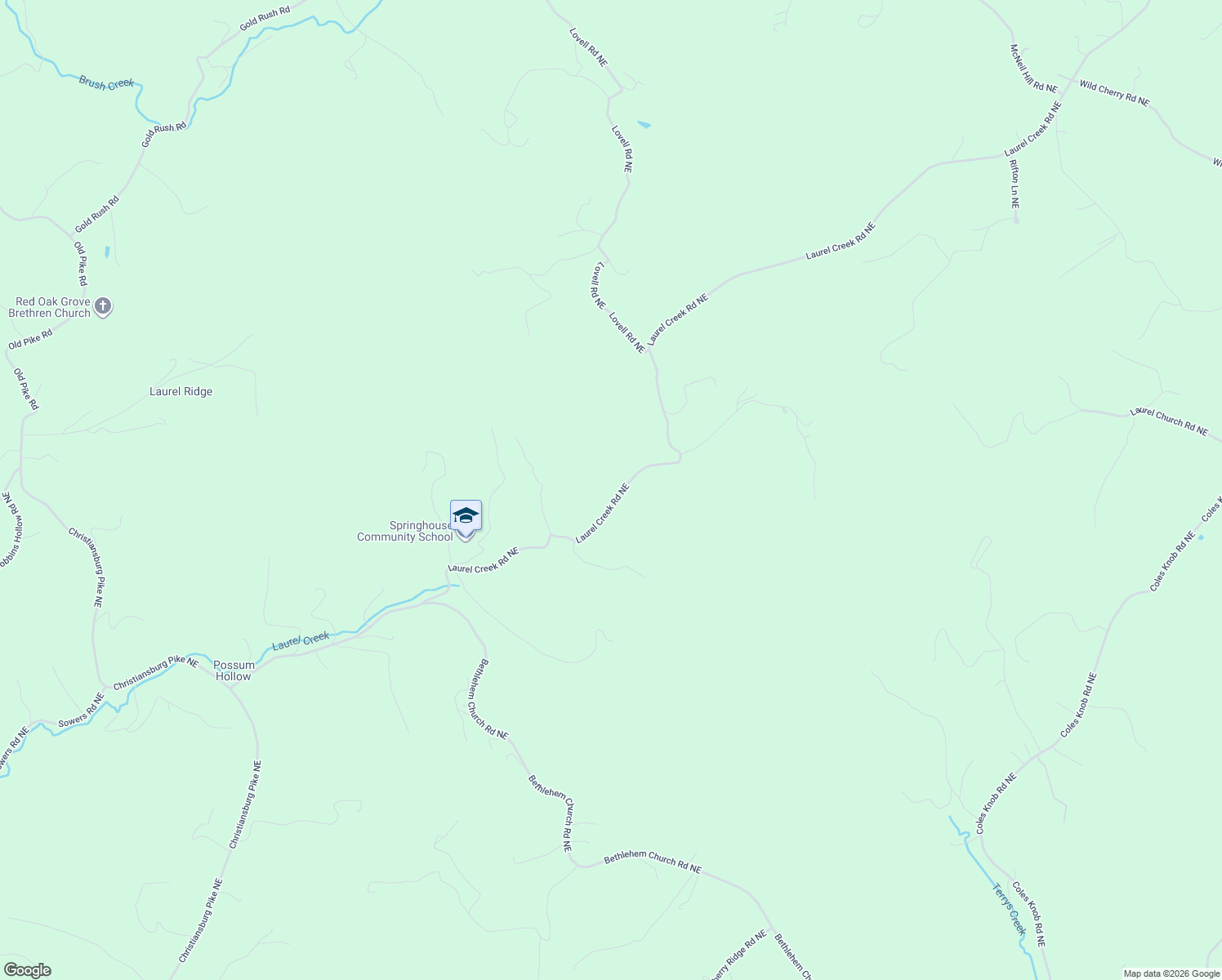 map of restaurants, bars, coffee shops, grocery stores, and more near 320 Lovell Road Northeast in Pilot