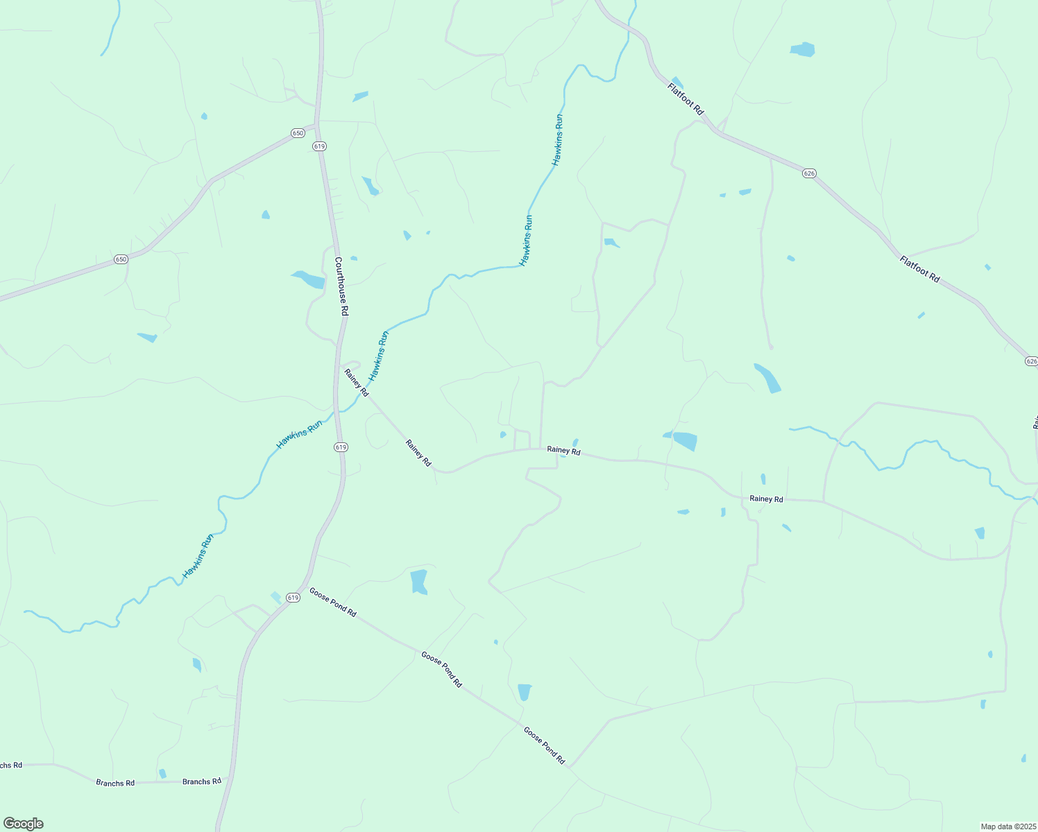 map of restaurants, bars, coffee shops, grocery stores, and more near 20002 Rainey Road in Dinwiddie