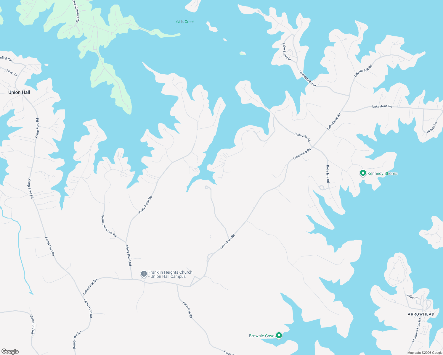 map of restaurants, bars, coffee shops, grocery stores, and more near 45 Highland Lake Road in Union Hall