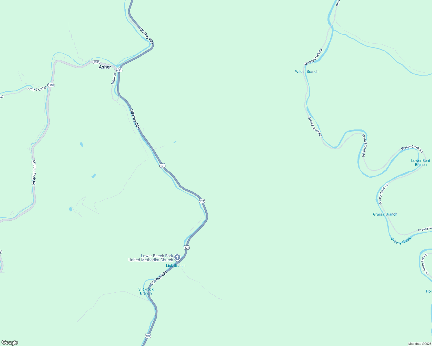 map of restaurants, bars, coffee shops, grocery stores, and more near in Asher