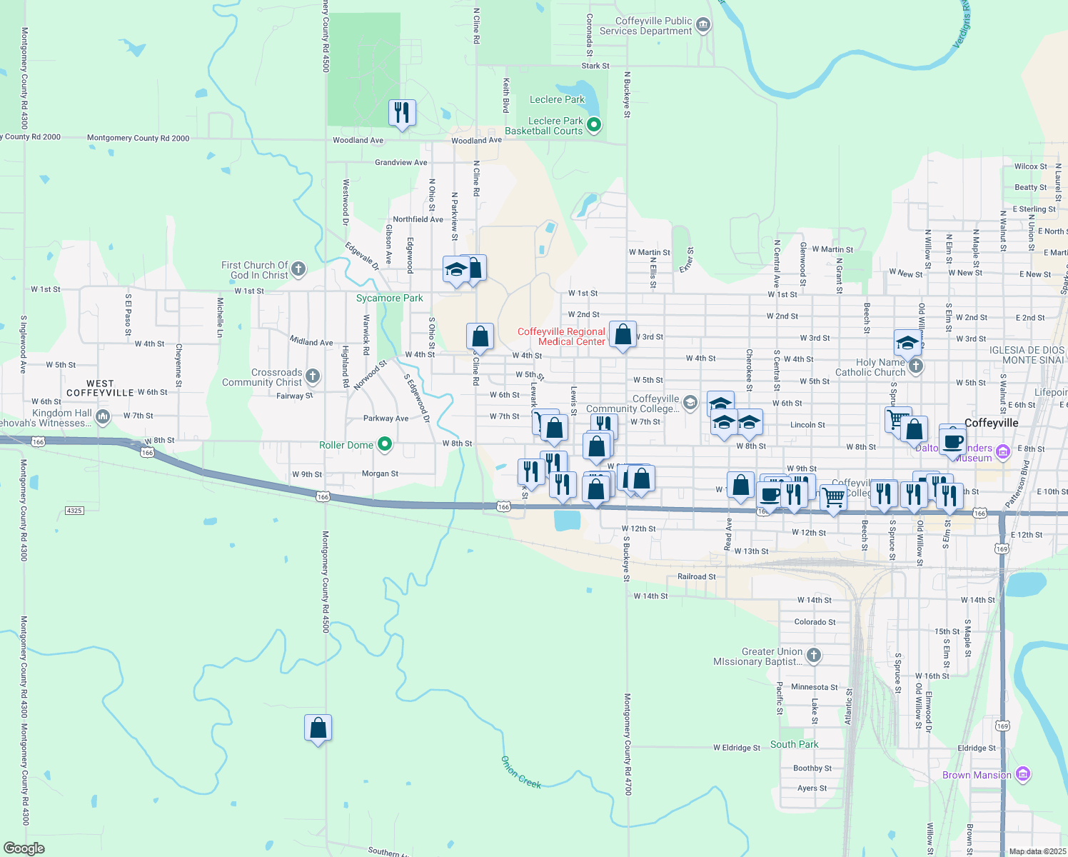 Lewark Street, Coffeyville KS Walk Score