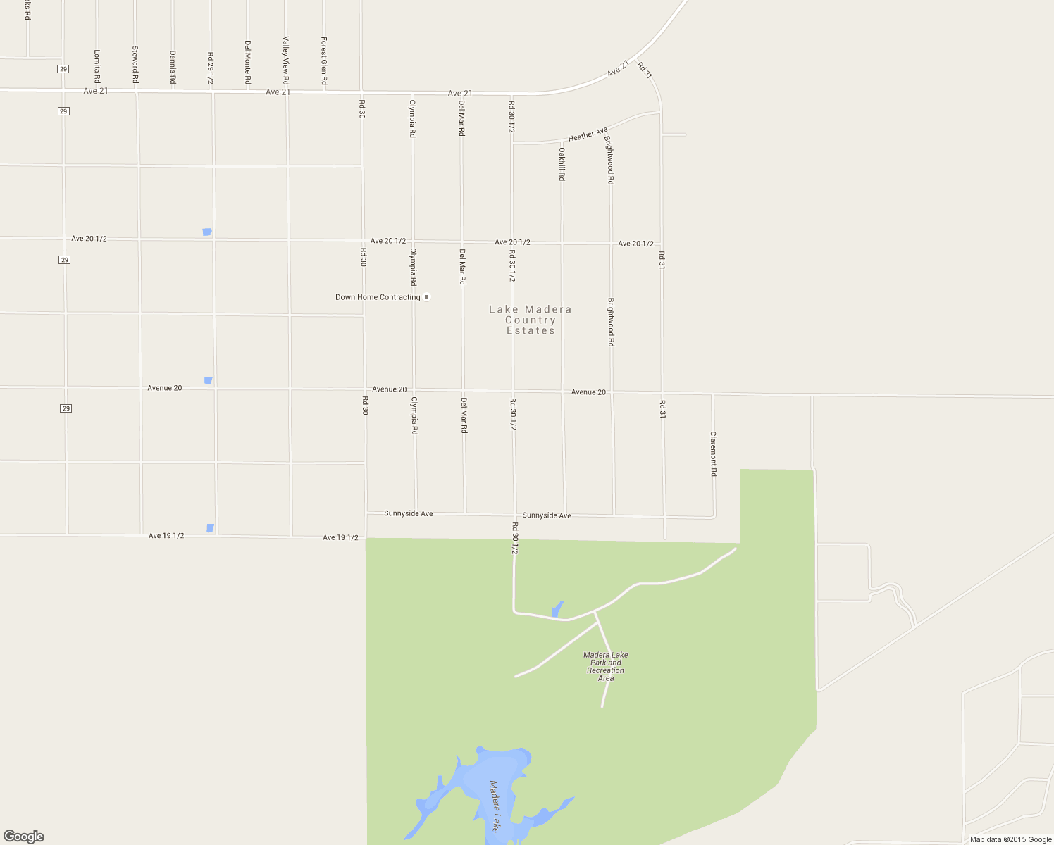 map of restaurants, bars, coffee shops, grocery stores, and more near 19891 Road 30 1/2 in Madera