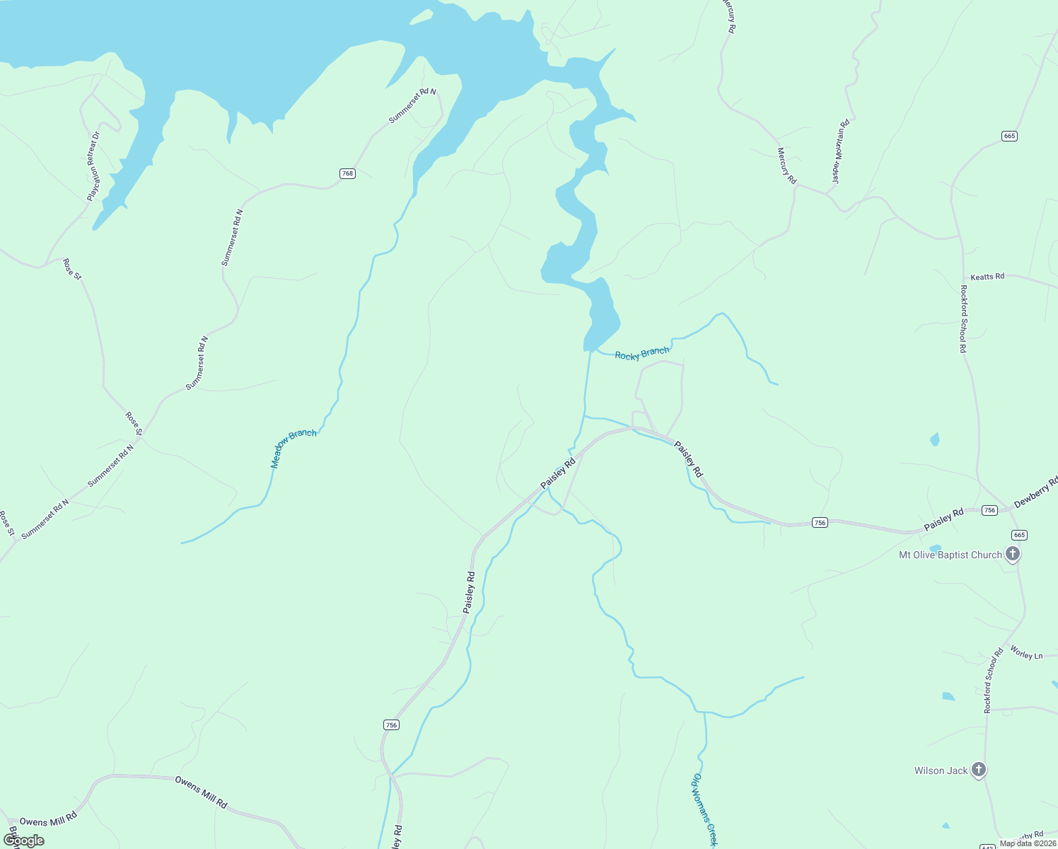 map of restaurants, bars, coffee shops, grocery stores, and more near 2632 Paisley Road in Gretna