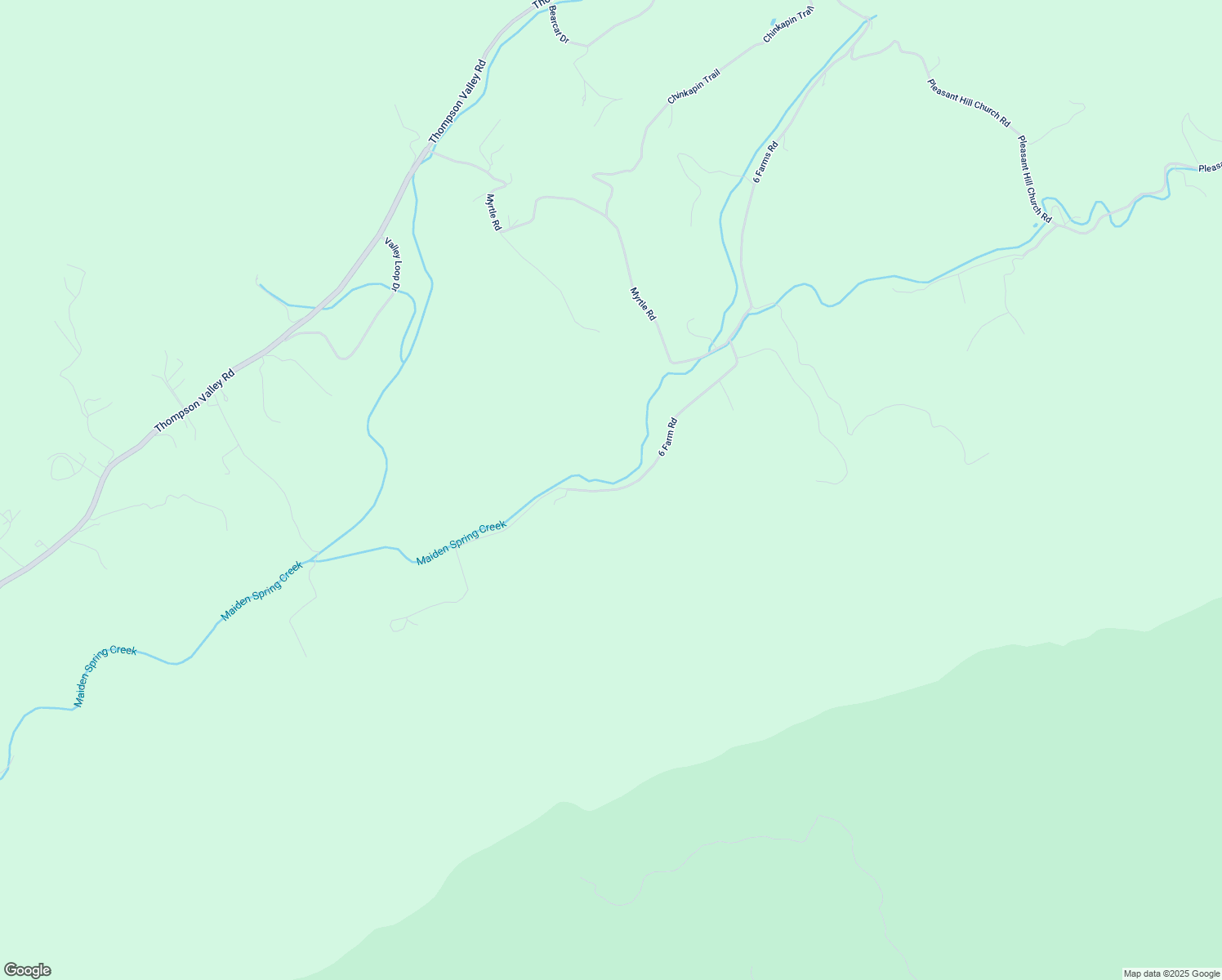 map of restaurants, bars, coffee shops, grocery stores, and more near 6 Farm Road in Tazewell