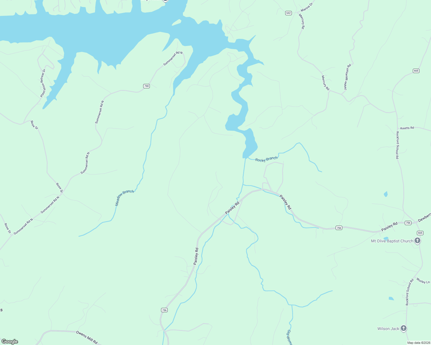 map of restaurants, bars, coffee shops, grocery stores, and more near 2632 Paisley Road in Gretna