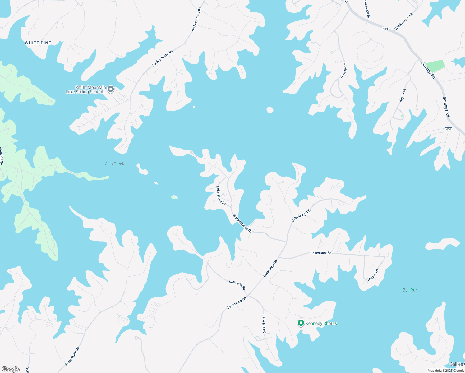 map of restaurants, bars, coffee shops, grocery stores, and more near 25 Westridge Lane in Union Hall