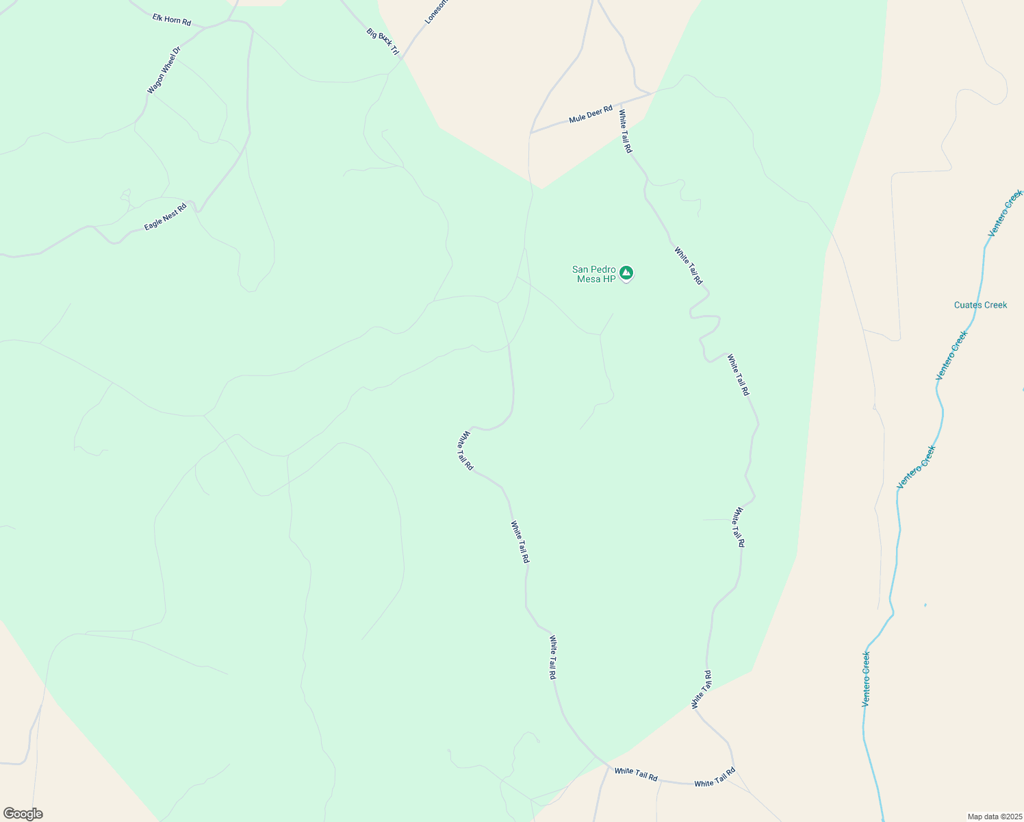 map of restaurants, bars, coffee shops, grocery stores, and more near White Tail Road in Costilla County