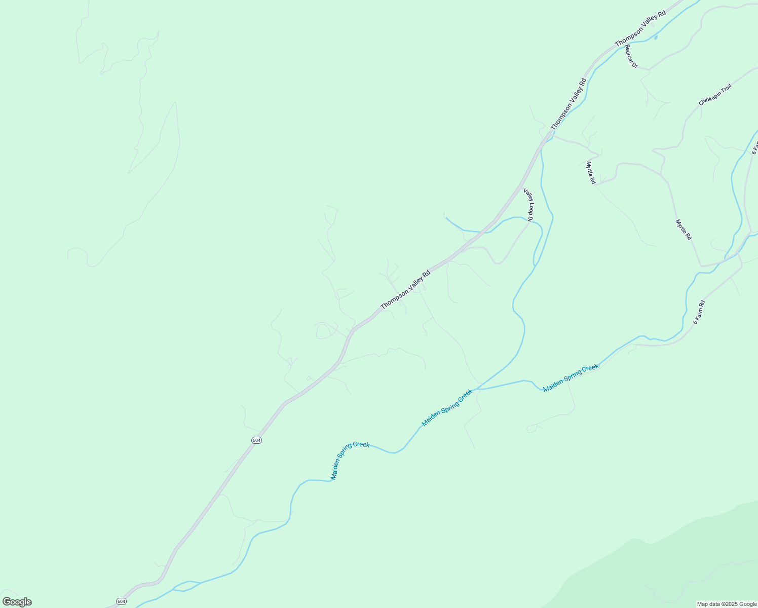 map of restaurants, bars, coffee shops, grocery stores, and more near 5257 Thompson Valley Road in Tazewell