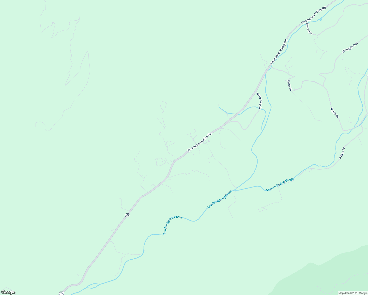 map of restaurants, bars, coffee shops, grocery stores, and more near 5257 Thompson Valley Road in Tazewell
