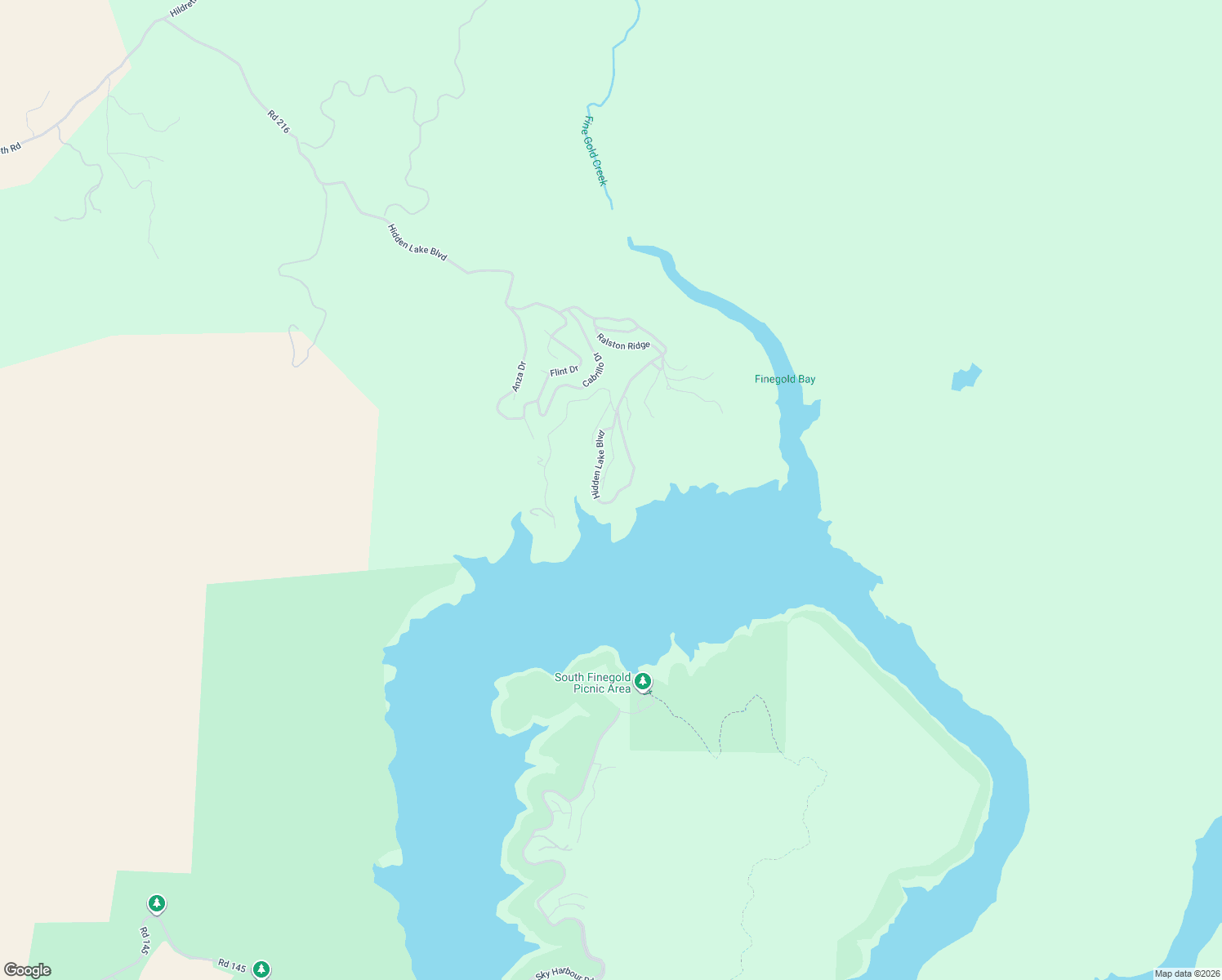 map of restaurants, bars, coffee shops, grocery stores, and more near 20544 Lake View Drive in Friant