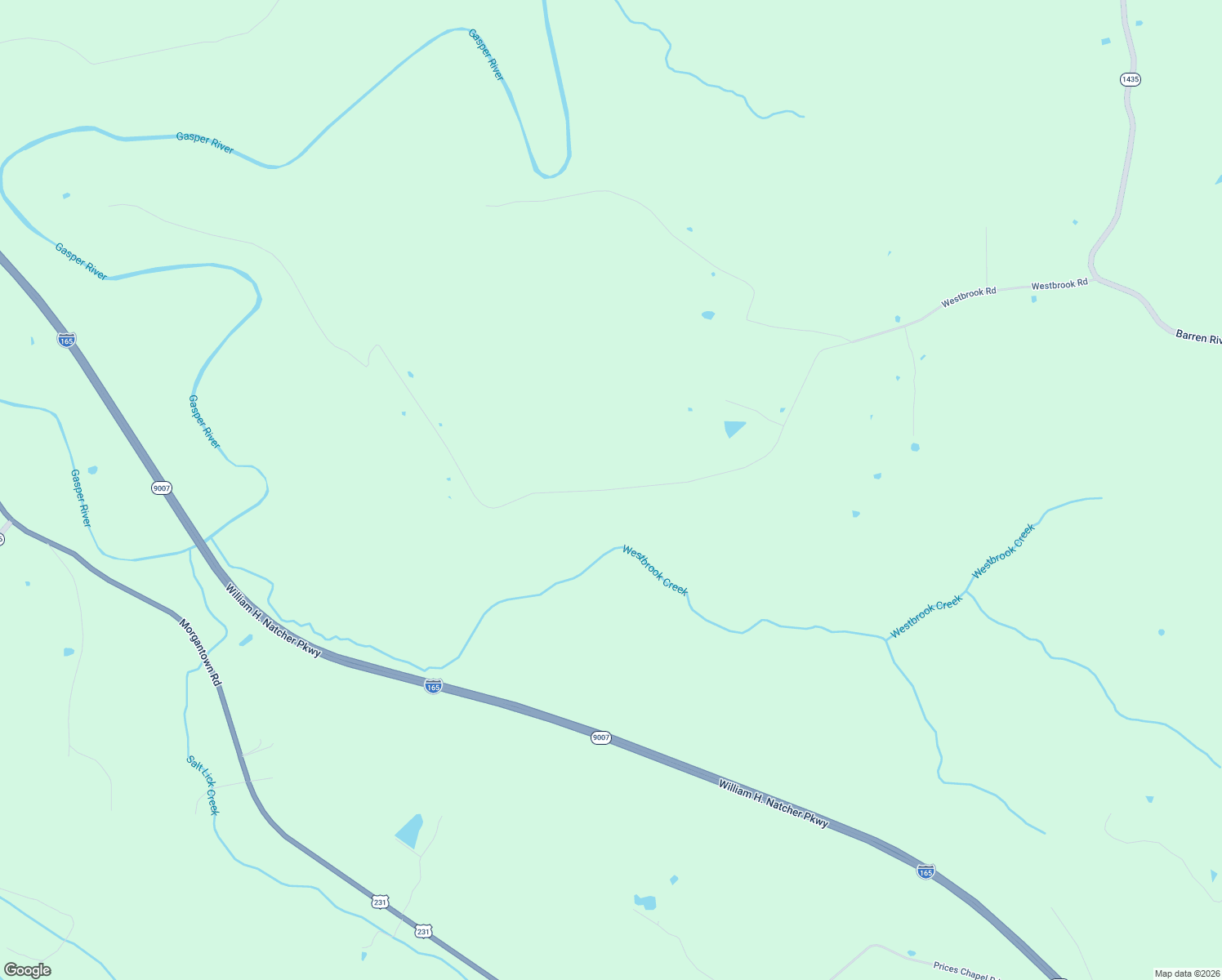 map of restaurants, bars, coffee shops, grocery stores, and more near 1235 Westbrook Road in Bowling Green