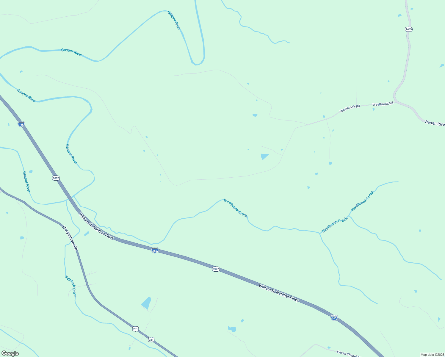 map of restaurants, bars, coffee shops, grocery stores, and more near 1235 Westbrook Road in Bowling Green