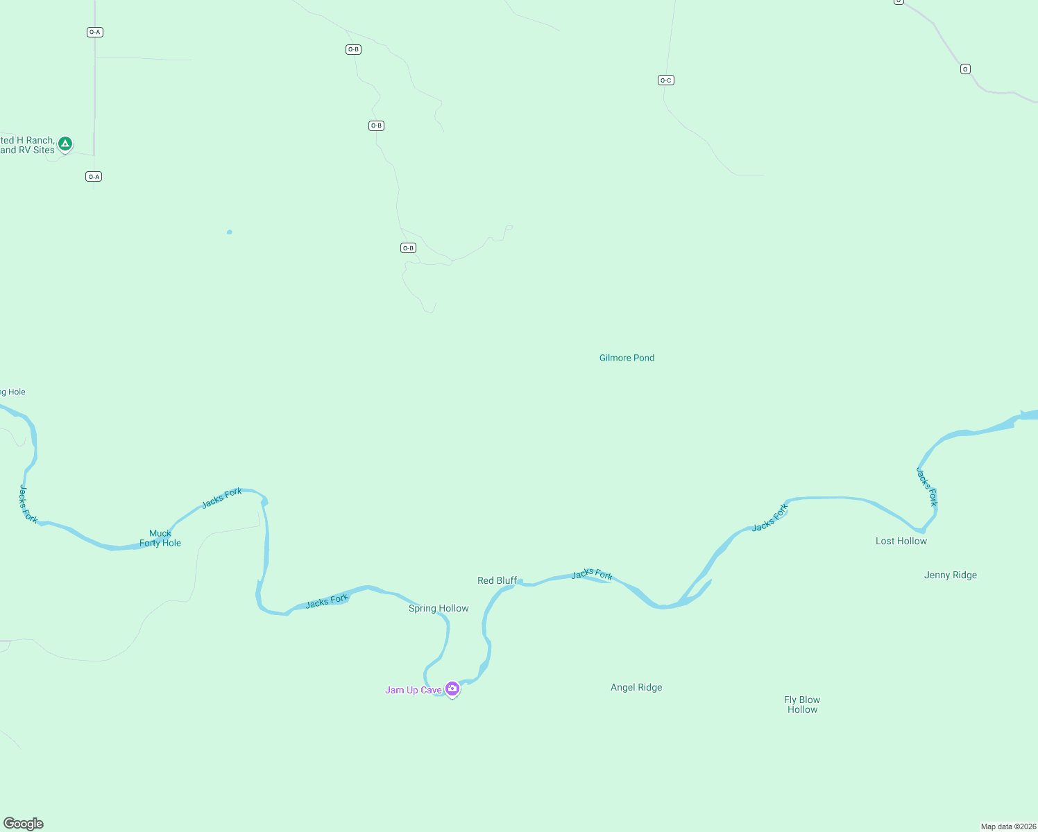 map of restaurants, bars, coffee shops, grocery stores, and more near in Shannon County