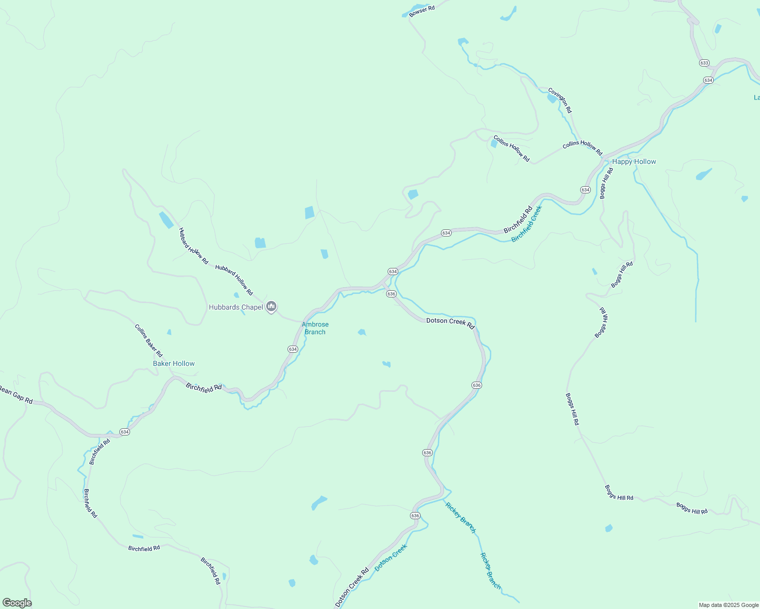 map of restaurants, bars, coffee shops, grocery stores, and more near 8743 Dotson Creek Road in Pound